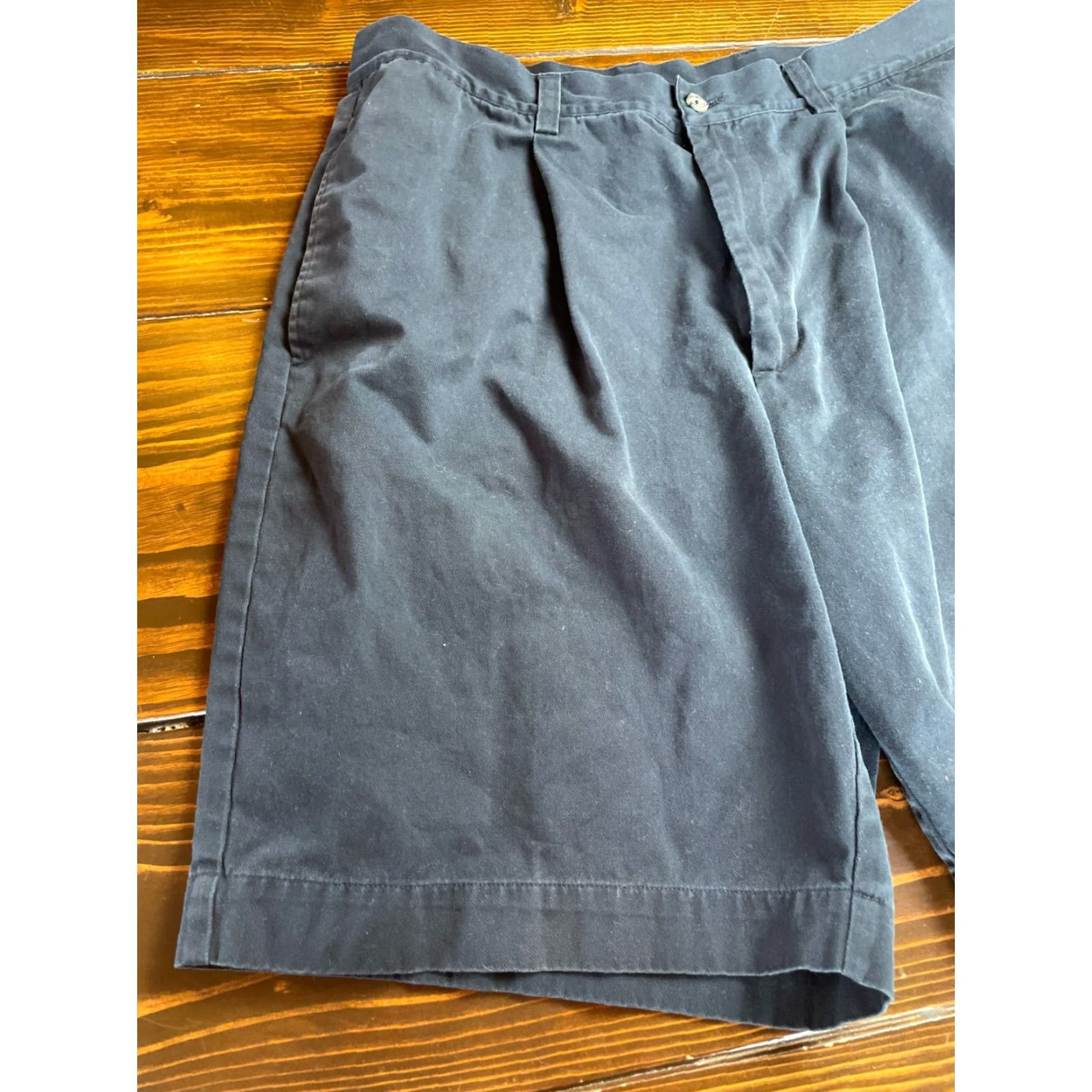 Callaway Callaway Shorts, Men's 36, Black, Navy Blue, Golf, Pockets, Chino, Regular, Front Pockets, Casual, Fall/Spring/Summer, Men Size US 36 / EU 52 - 3 Thumbnail