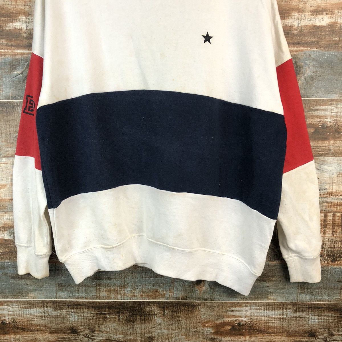 Converse Converse Vintage White Sweatshirt #A2548 Size US M / EU 48-50 / 2 - 6 Thumbnail