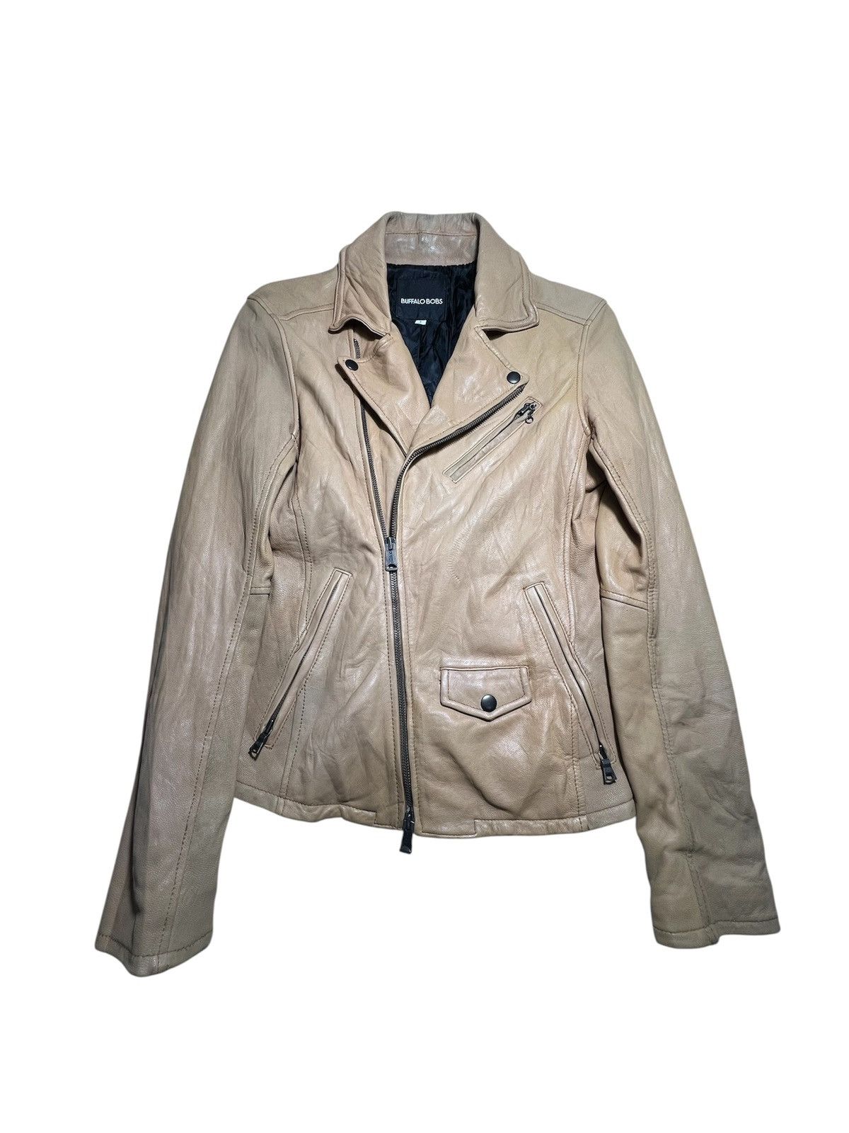 BUFFALO BOBS Buffalo Bobs biker-style leather jacket Size US S / EU 44-46 / 1 - 1 Thumbnail
