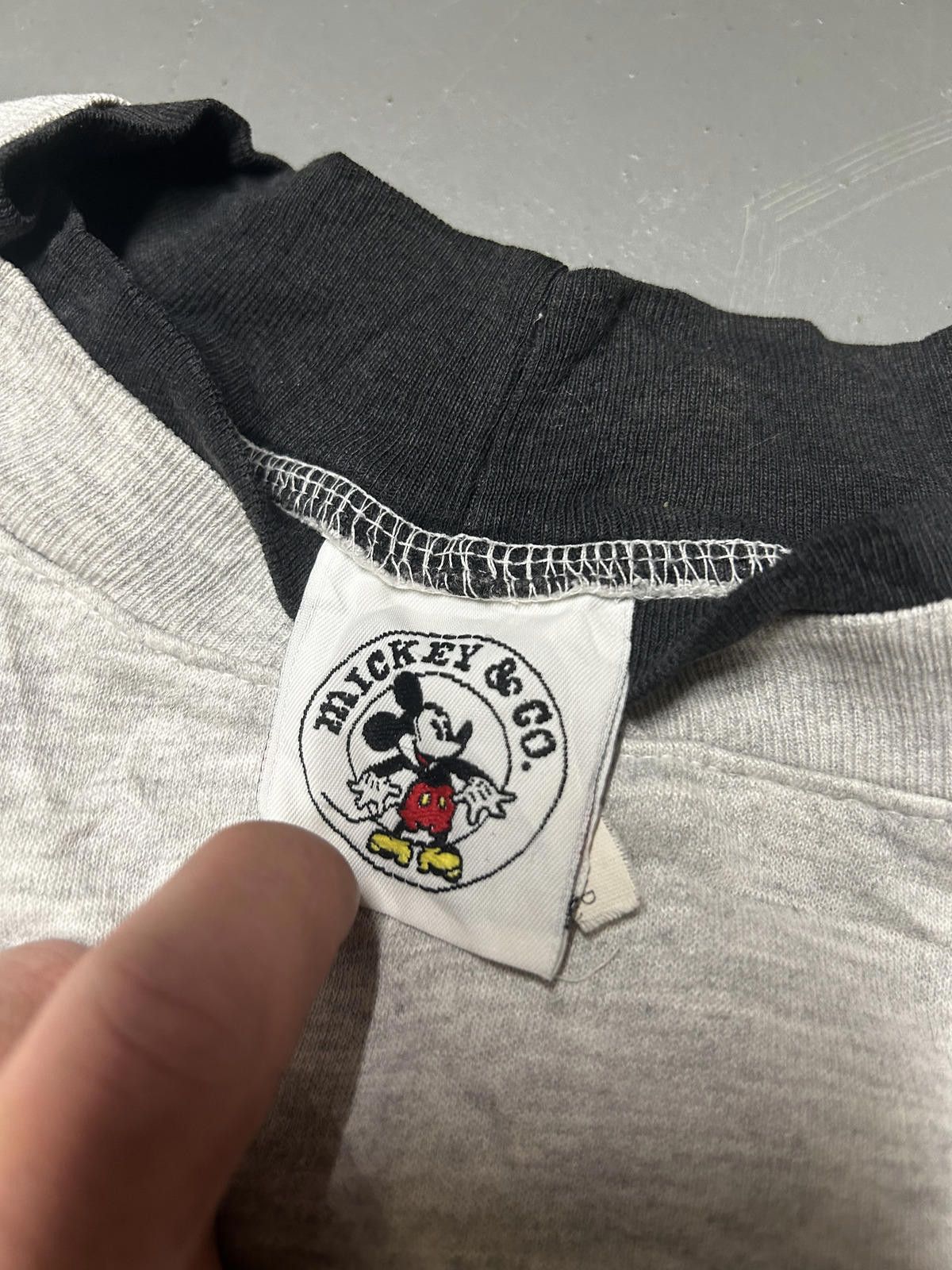 Mickey & Co. Vintage Mickey & Co. Grey Sweatshirt - X-Large Size US XL / EU 56 / 4 - 4 Thumbnail