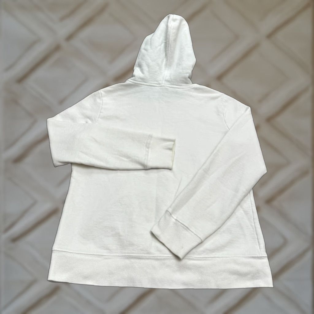 The North Face The North Face Hoodie Pullover Womens Small White Graphic Outdoor Casual Solid Hooded Size S / US 4 / IT 40 - 1 Thumbnail