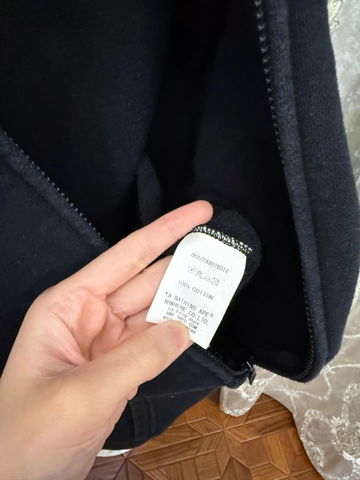 Bape BAPE Iconic Black Jacket S Hong Kong Authentic Size S / US 4 / IT 40 - 8 Thumbnail