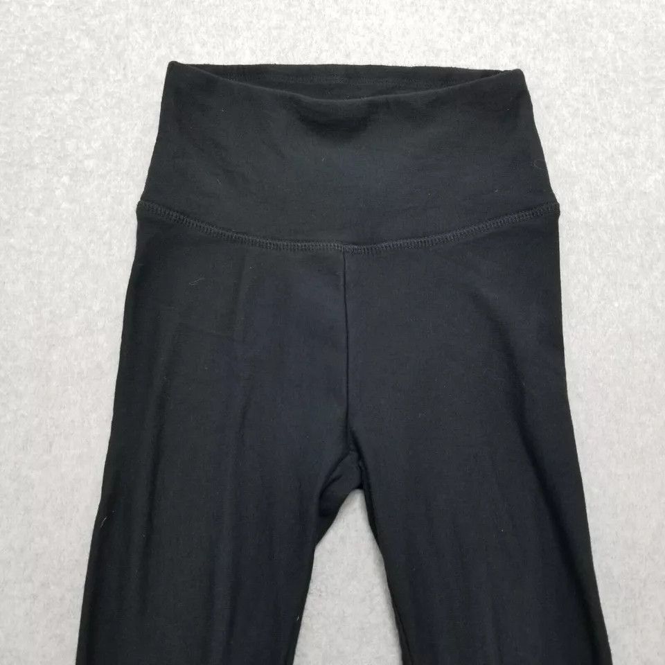 Orvis Orvis Leggings Womens Small Black Activewear Stretchy 20x27 Size 22" - 2 Thumbnail