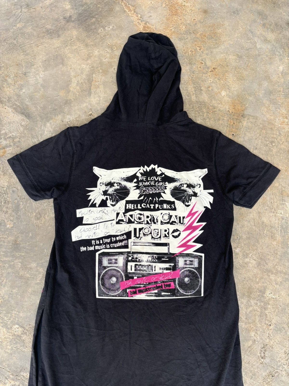 Hysteric Glamour × If Six Was Nine × Japanese Brand Hell cat punk not dead Ifsxi Punk style Hoodie Size US S / EU 44-46 / 1 - 4 Thumbnail