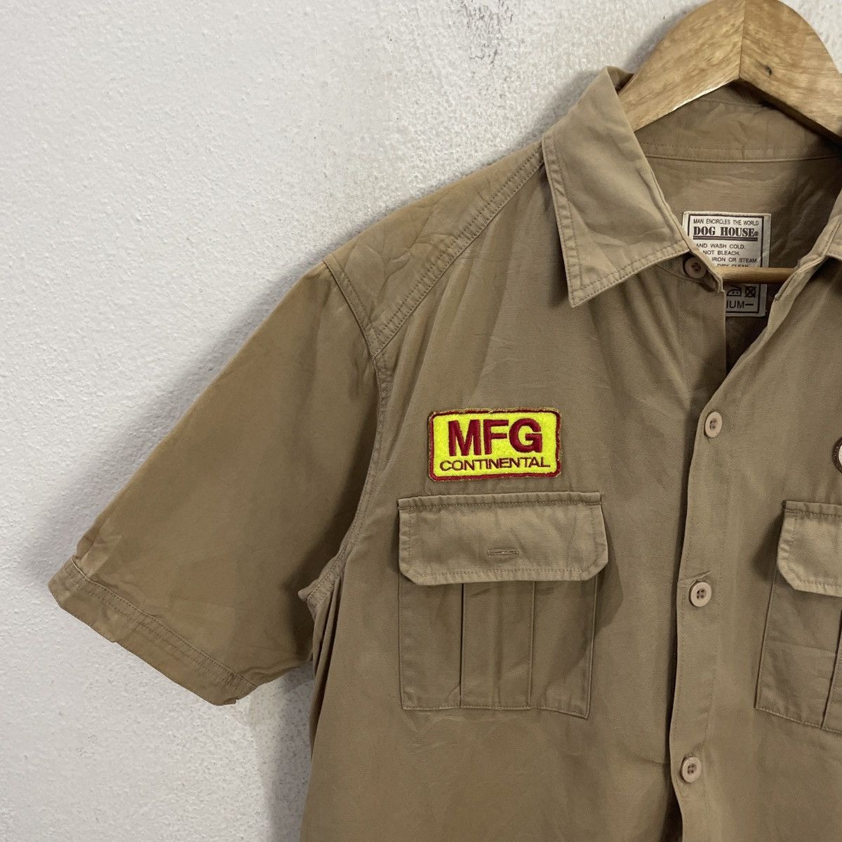 Japanese Brand Vintage Dog House Racing Button Ups T-shirt Size US M / EU 48-50 / 2 - 3 Thumbnail