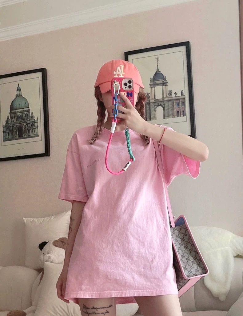 Balenciaga Balenciaga Pink Short Sleeve 2501-Nextarrow Size US L / EU 52-54 / 3 - 5 Thumbnail