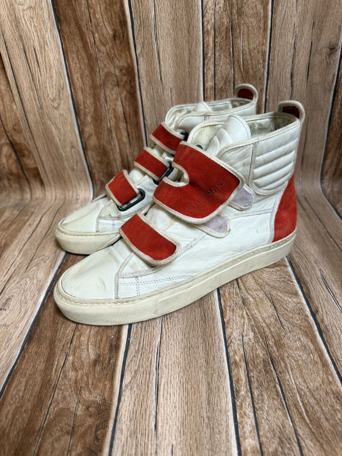 Raf Simons × Raf by Raf Simons Velcro high sneaker Size US 7.5 / EU 40-41 - 2 Thumbnail