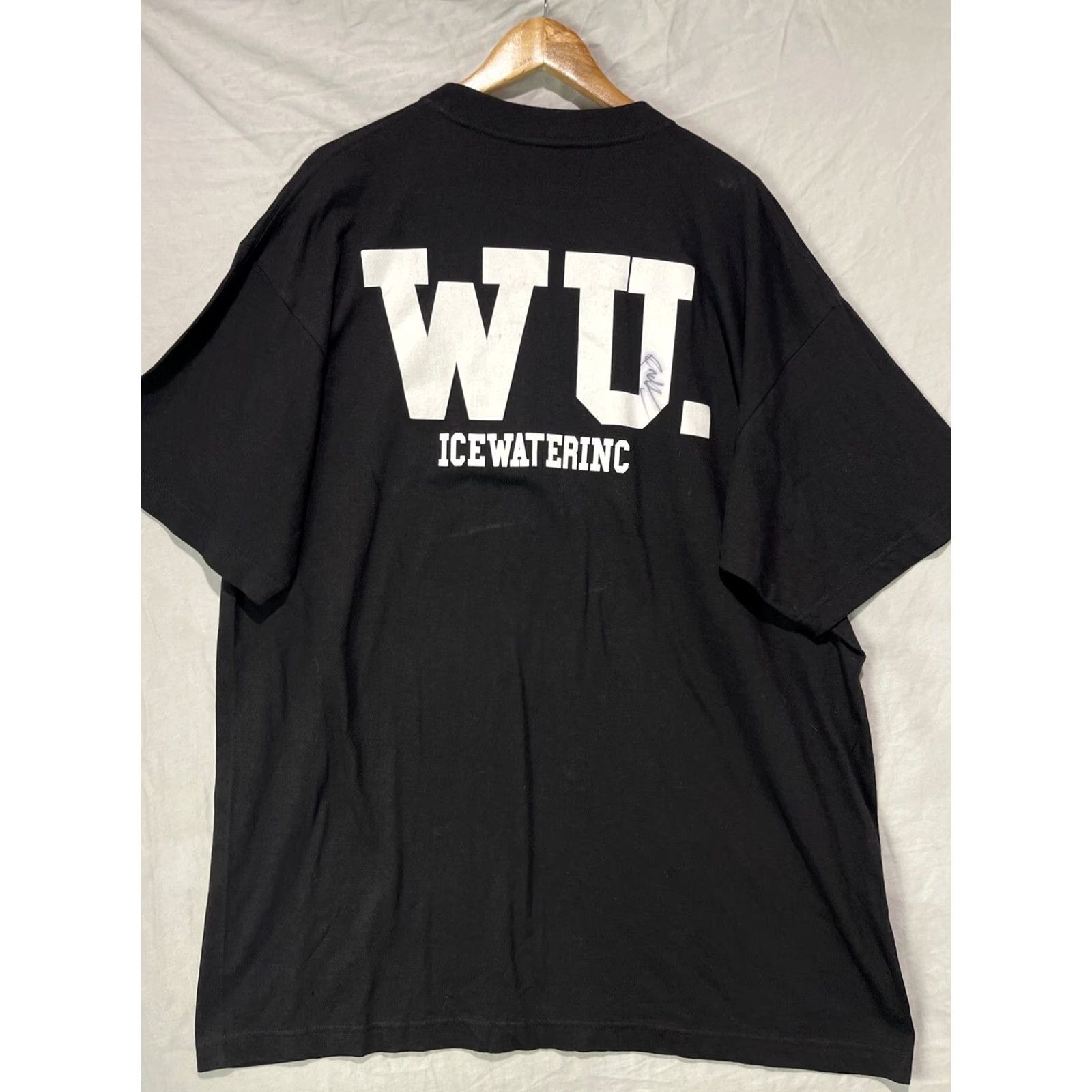 Vintage Raekwon Shirt Mens 3XL Black All Seasons Graphic Print T-Shirt Wu Tang Rap Signed Size US XXL / EU 58 / 5 - 7 Thumbnail