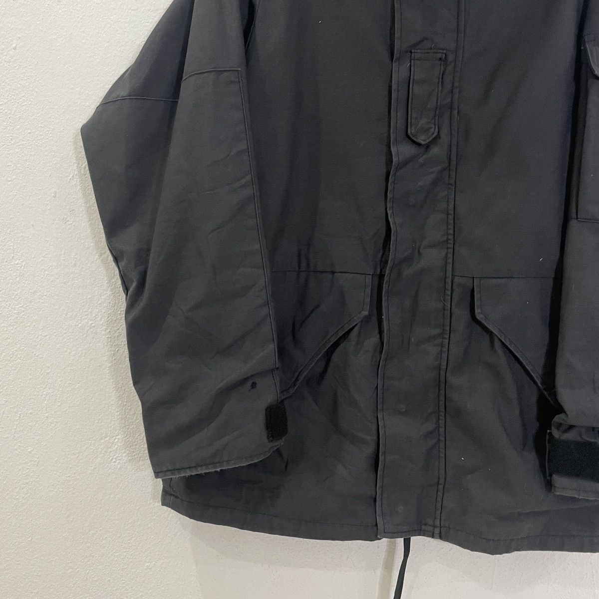 Alpha Industries Vintage 90s Alpha Industries Button Ups Jacket Size US L / EU 52-54 / 3 - 3 Thumbnail