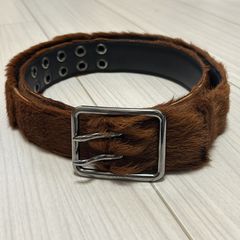 Prada Fur Belt | Grailed