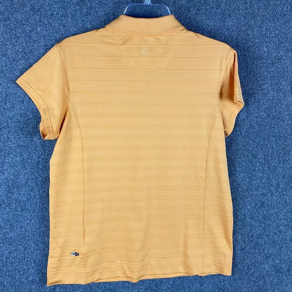 Adidas Adidas Golf Polo Shirt Women's XL Climacool Orange Polyester Size XL / US 12-14 / IT 48-50 - 8 Thumbnail
