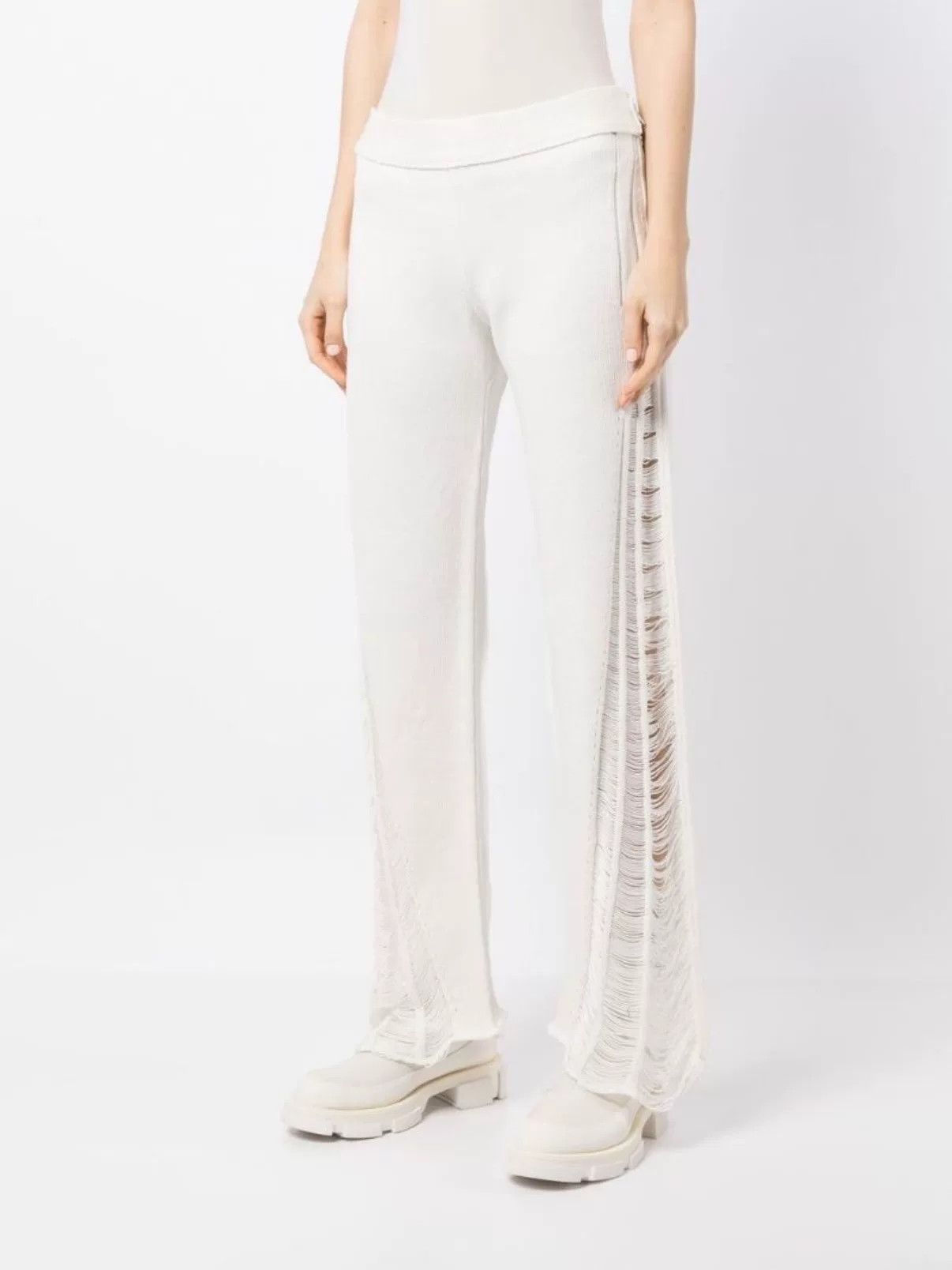 Dion Lee Dion Lee Deconstructed Knit Trousers Size 24" / US 00 / IT 34 - 1 Thumbnail