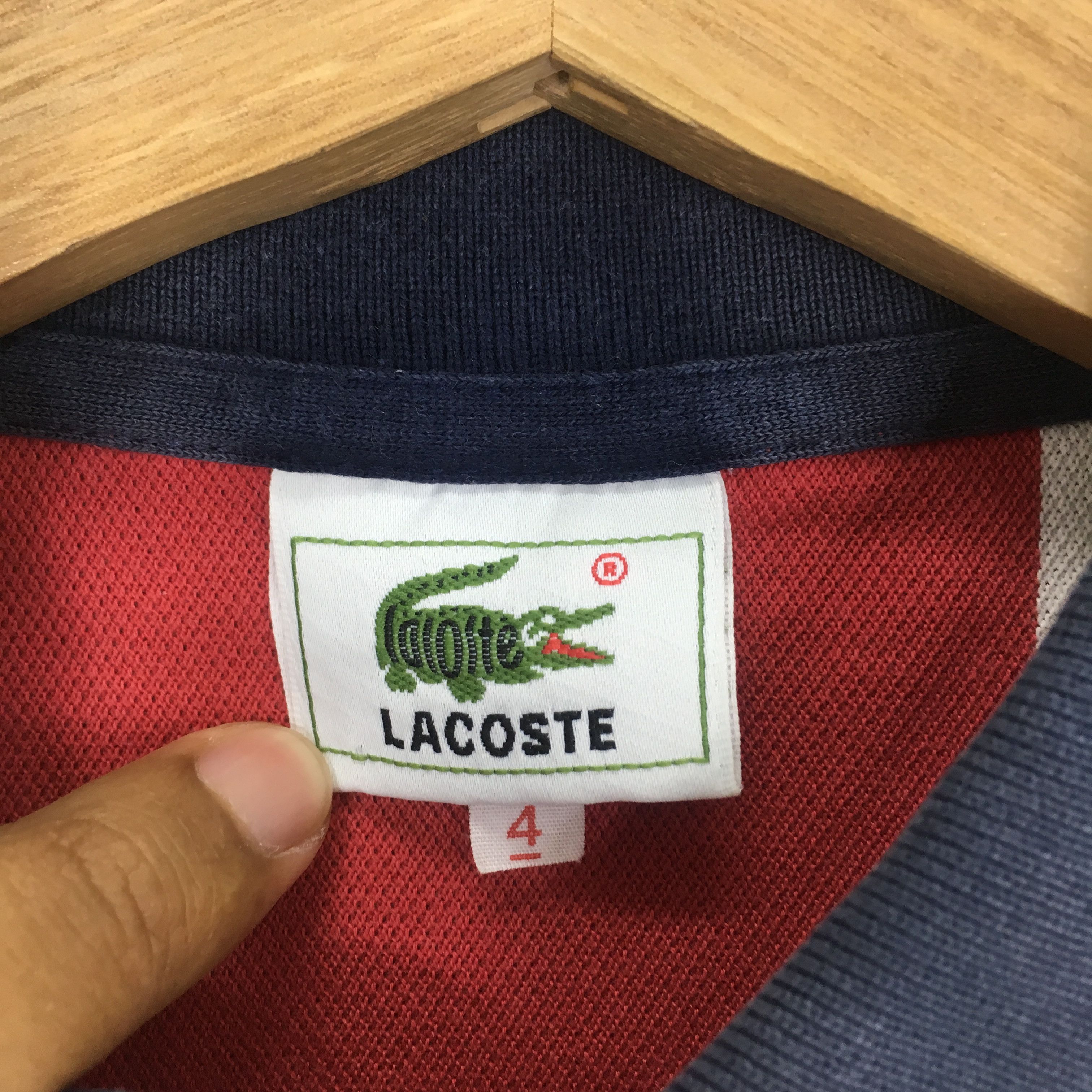 Lacoste Lacoste Polo Shirt Multicolor Stripes Size US M / EU 48-50 / 2 - 14 Thumbnail