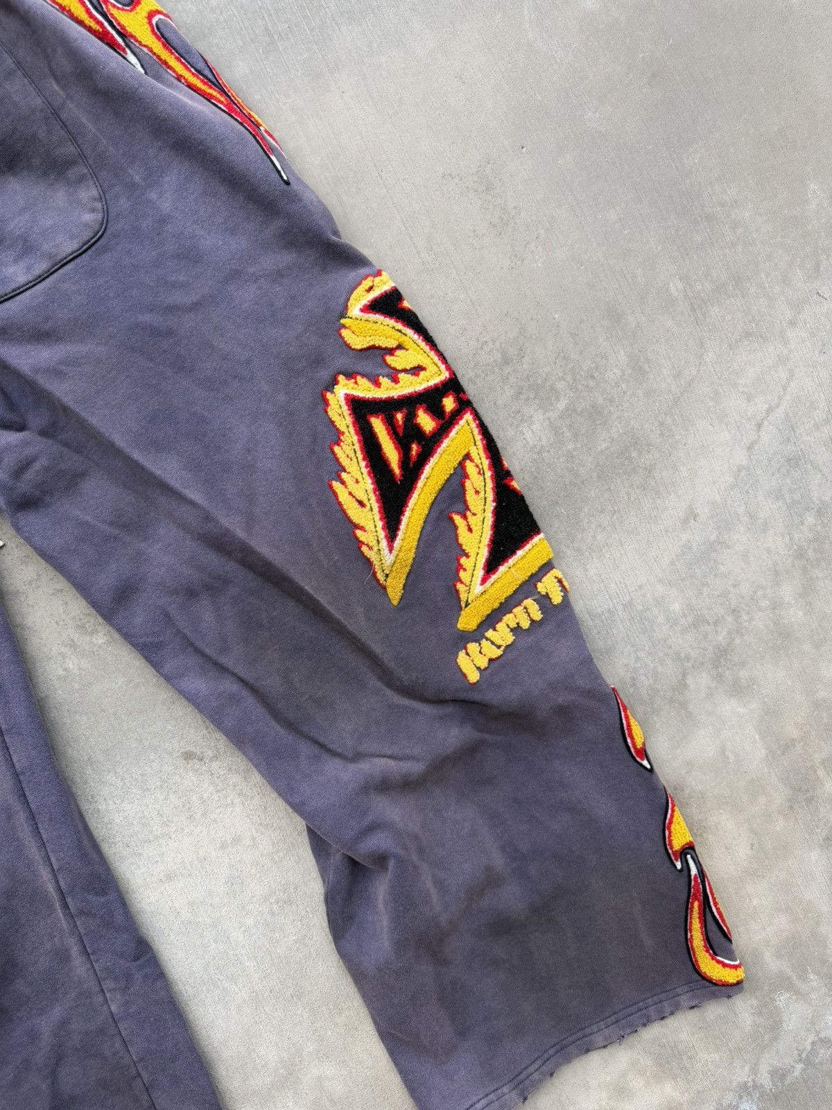 Vale Vale Forever La Flare Sweats – Purple Size Medium NWT Size US 32 / EU 48 - 7 Thumbnail