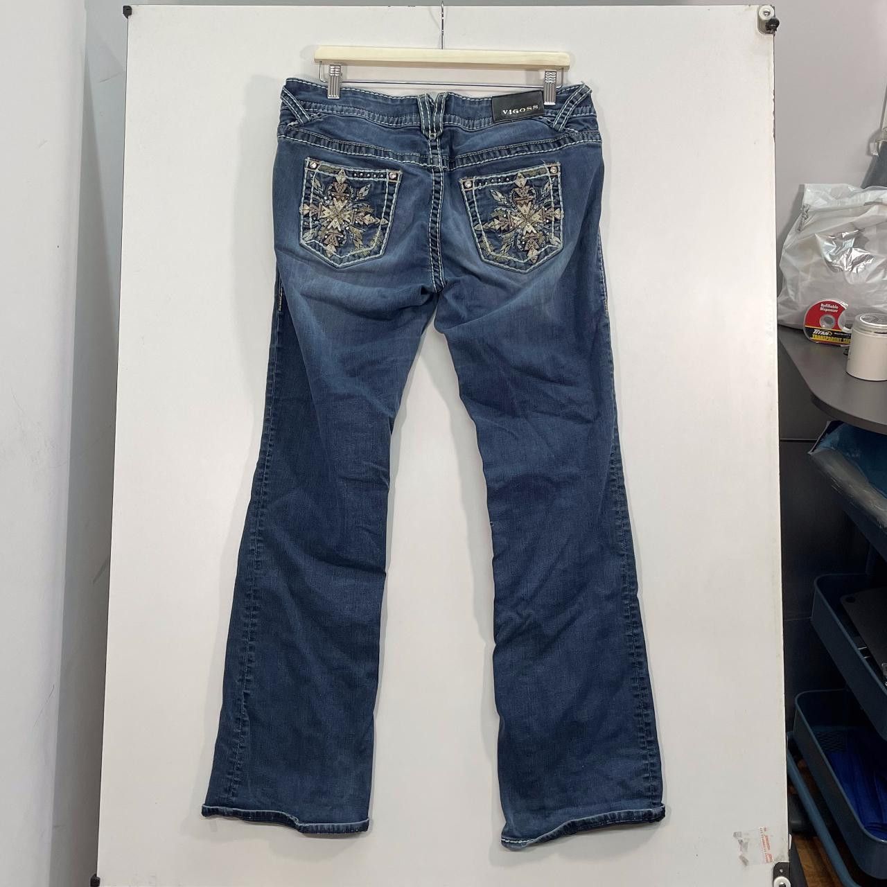 Other Y 2 K Lowrise Bootcut Jeans Size 36" / US 14 / IT 50 - 2 Thumbnail
