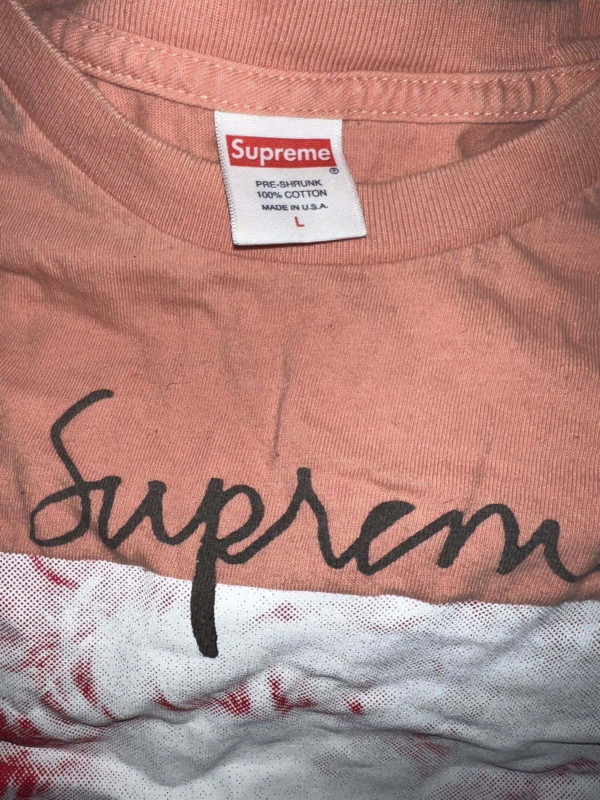 Supreme Supreme Madonna Tee Size US L / EU 52-54 / 3 - 2 Thumbnail