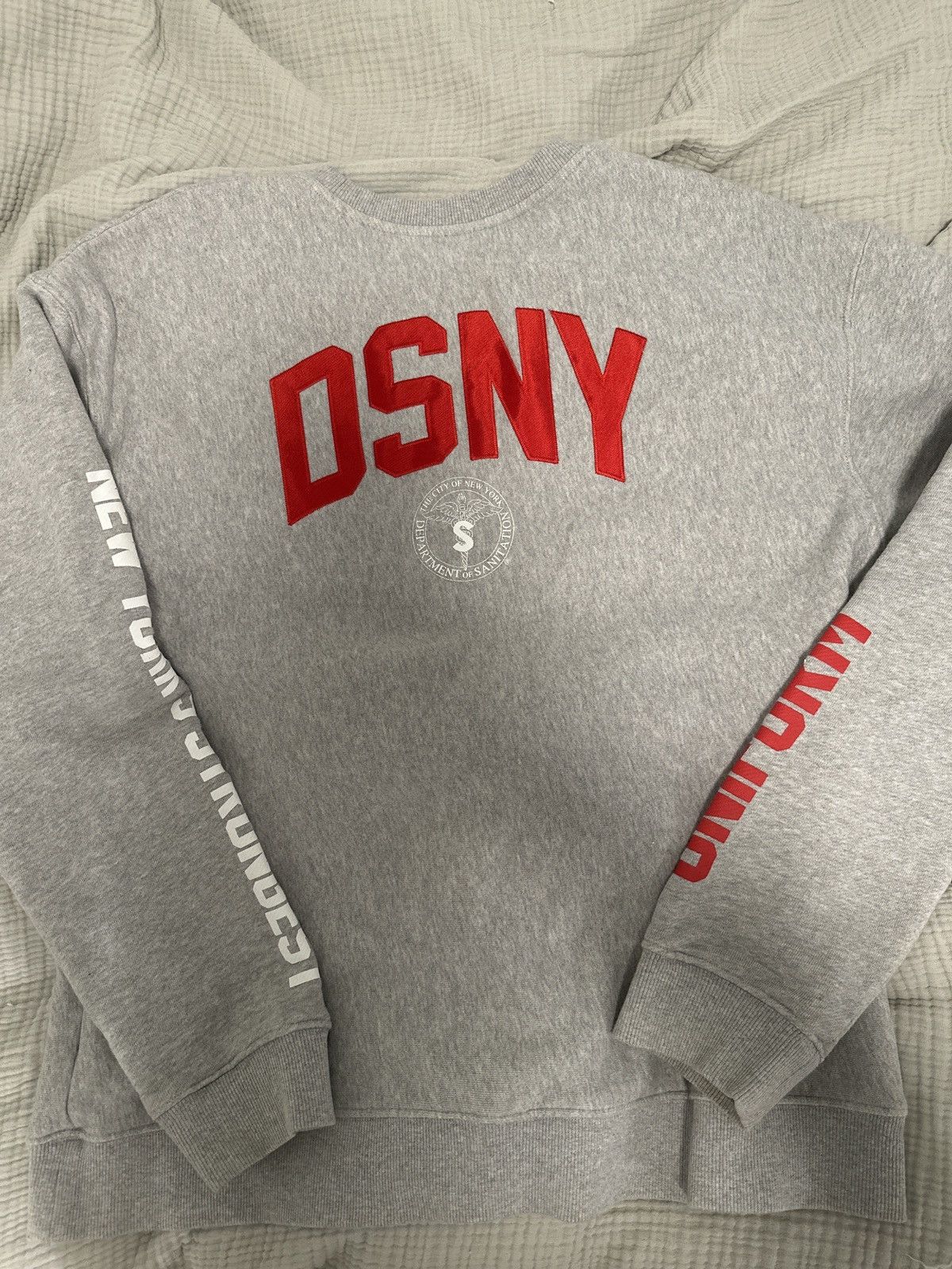 Heron Preston Heron Preston DSNY Crewneck Size US L / EU 52-54 / 3 - 9 Thumbnail