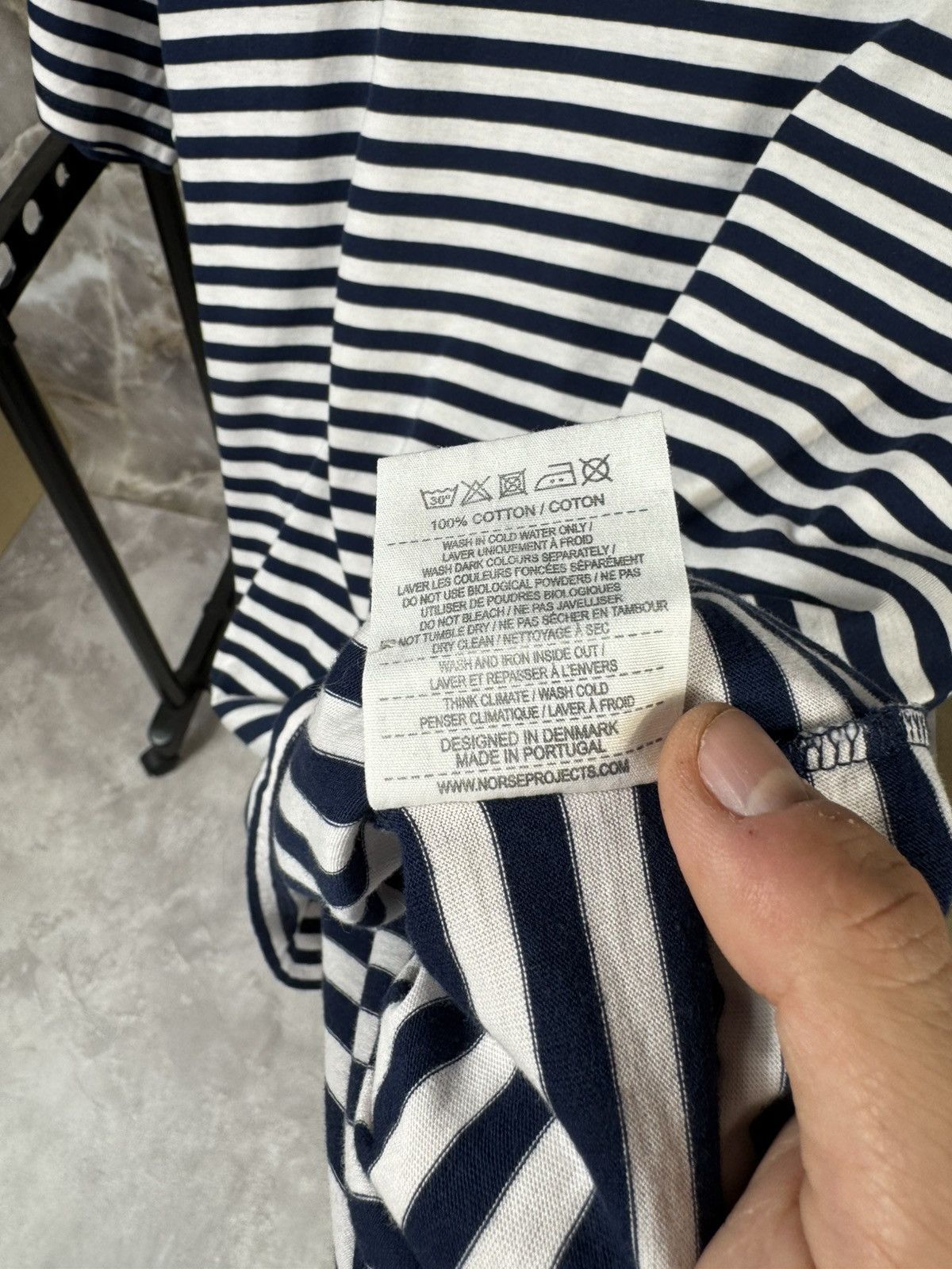 Norse Projects Norse Project Stripes Tee Size US S / EU 44-46 / 1 - 7 Thumbnail