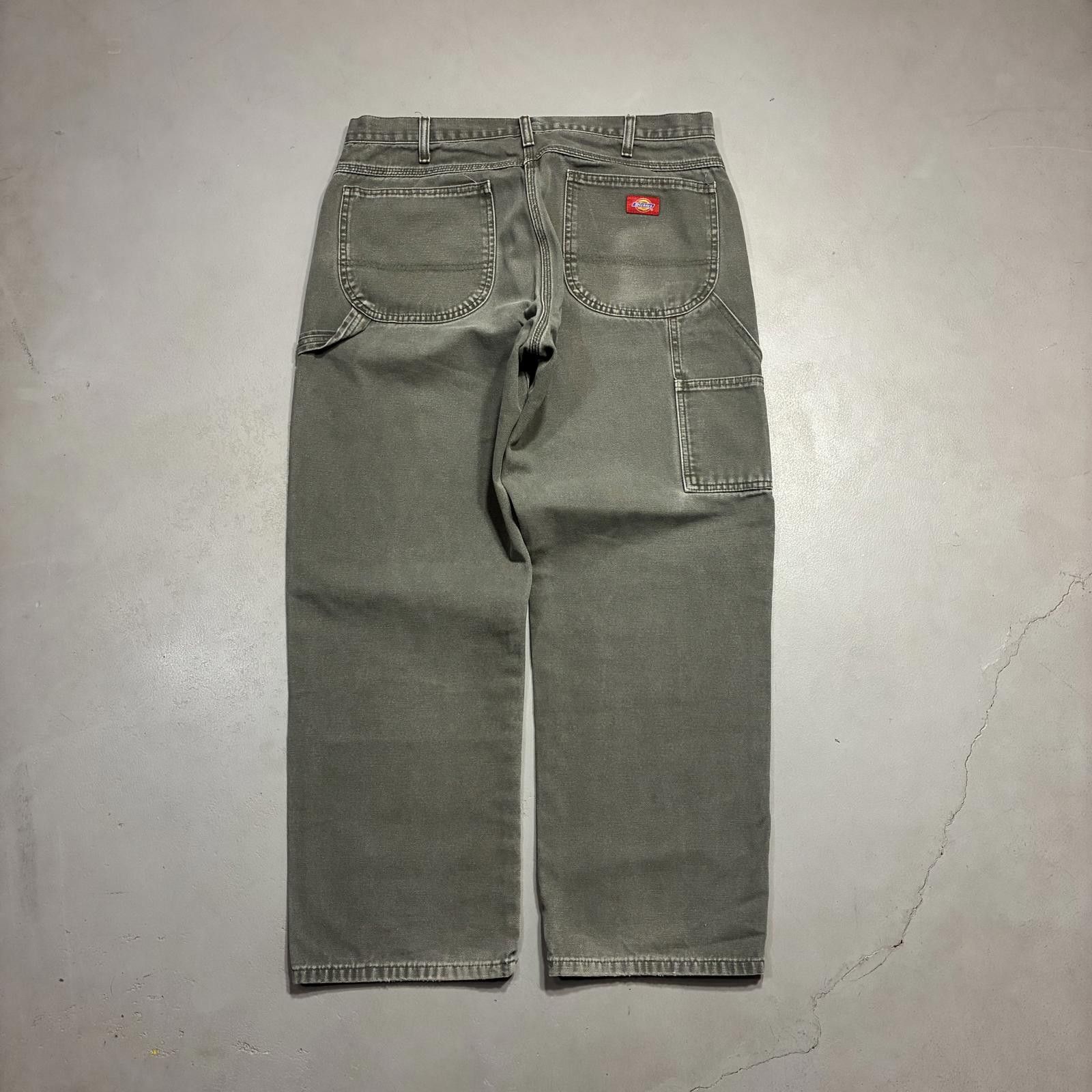 Dickies Vintage Dickies Men's Moss Loose Fit Canvas Carpenter Pants Size US 34 / EU 50 - 1 Thumbnail