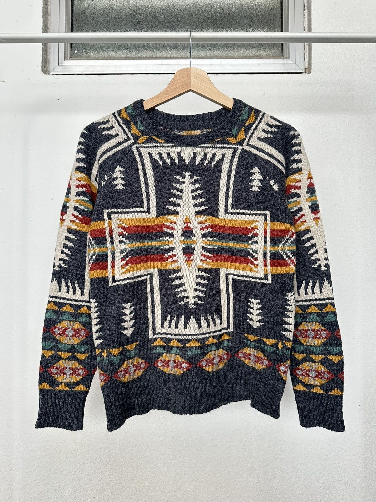 291295=Homme FW22 - 291295 Homme native wool knit jumper Size US S / EU 44-46 / 1 - 6 Thumbnail