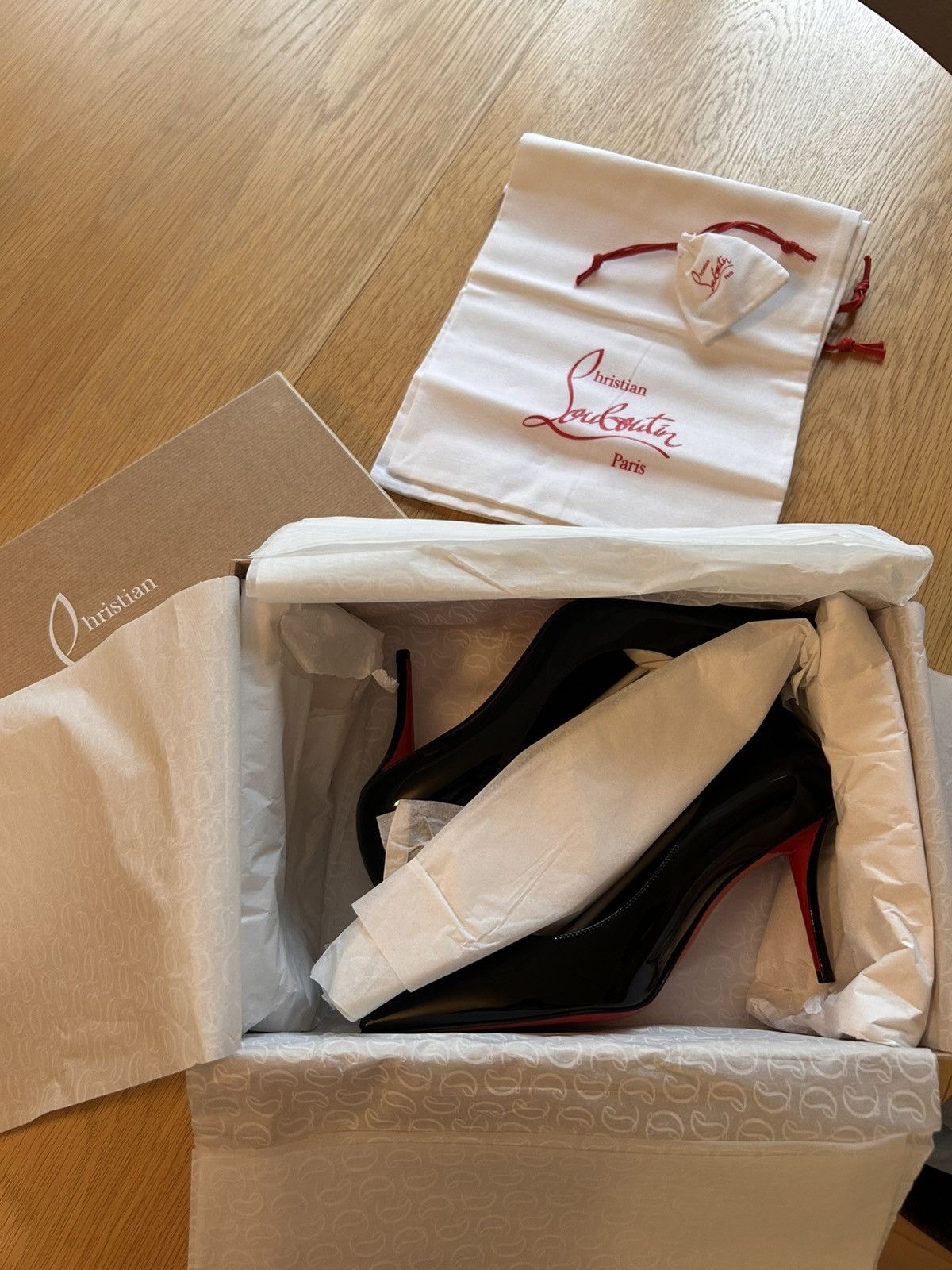 Christian Louboutin Christian Louboutin Miss Z 80 Patent Leather Pumps Size US 6 / IT 36 - 11 Thumbnail