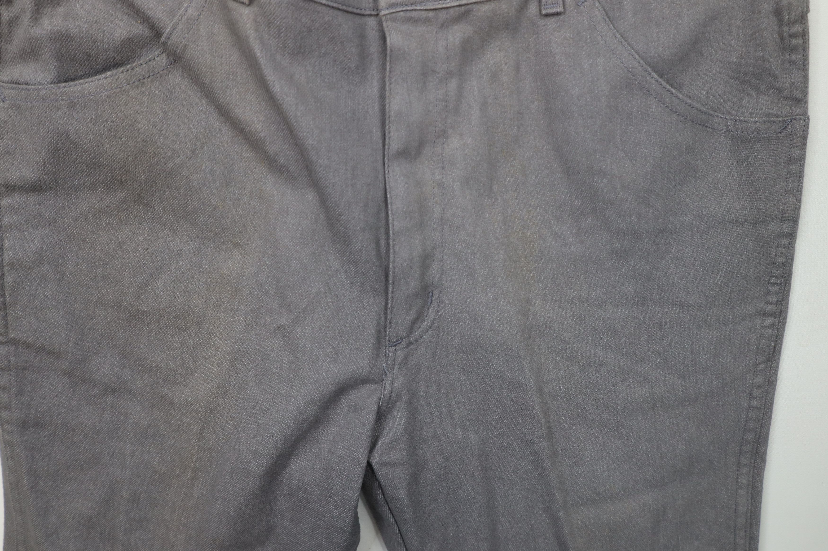 Vintage Vintage 90s Streetwear Flared Wide Leg Denim Jeans Gray USA Size US 36 / EU 52 - 7 Thumbnail