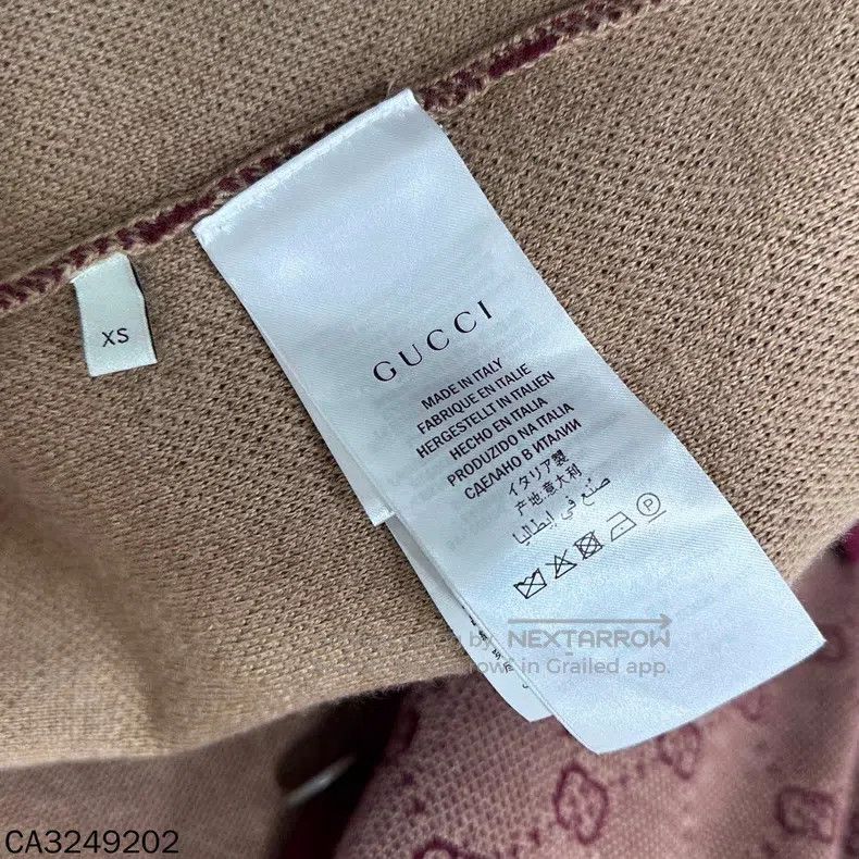 Gucci Gucci Burgundy full-print old flower cardigan coat Size XS / US 0-2 / IT 36-38 - 3 Thumbnail