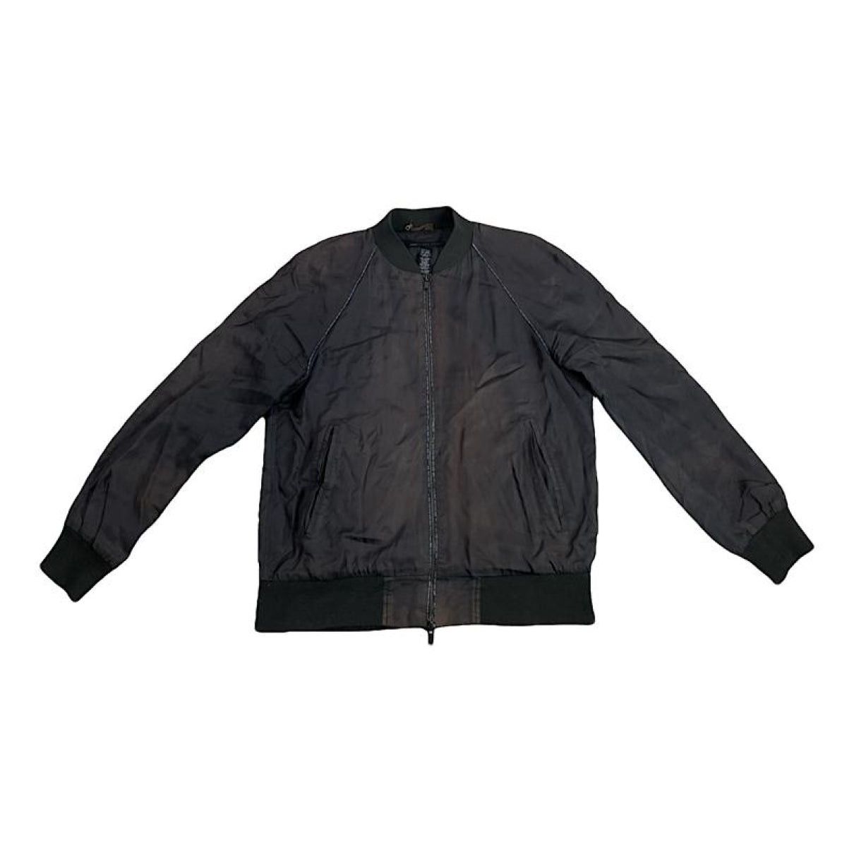 Marc by Marc Jacobs Black Cotton Jacket Size L / US 10 / IT 46 - 1 Thumbnail