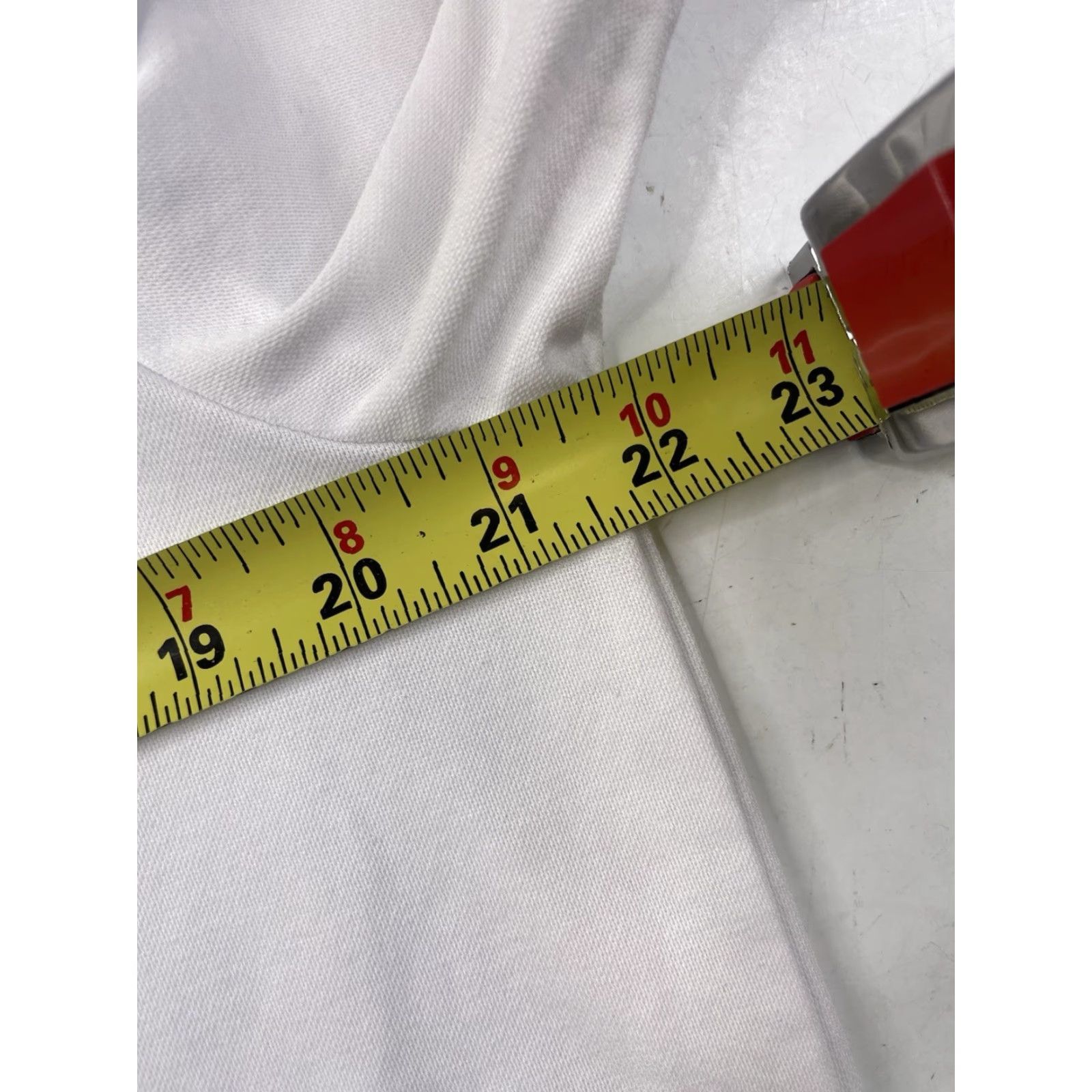 TravisMathew Travis Mathew Polo Shirt Golf Performance Texas White Cotton Polyester Knit Short Sleeve Regular L Men's Polo Shirt Size US L / EU 52-54 / 3 - 6 Thumbnail