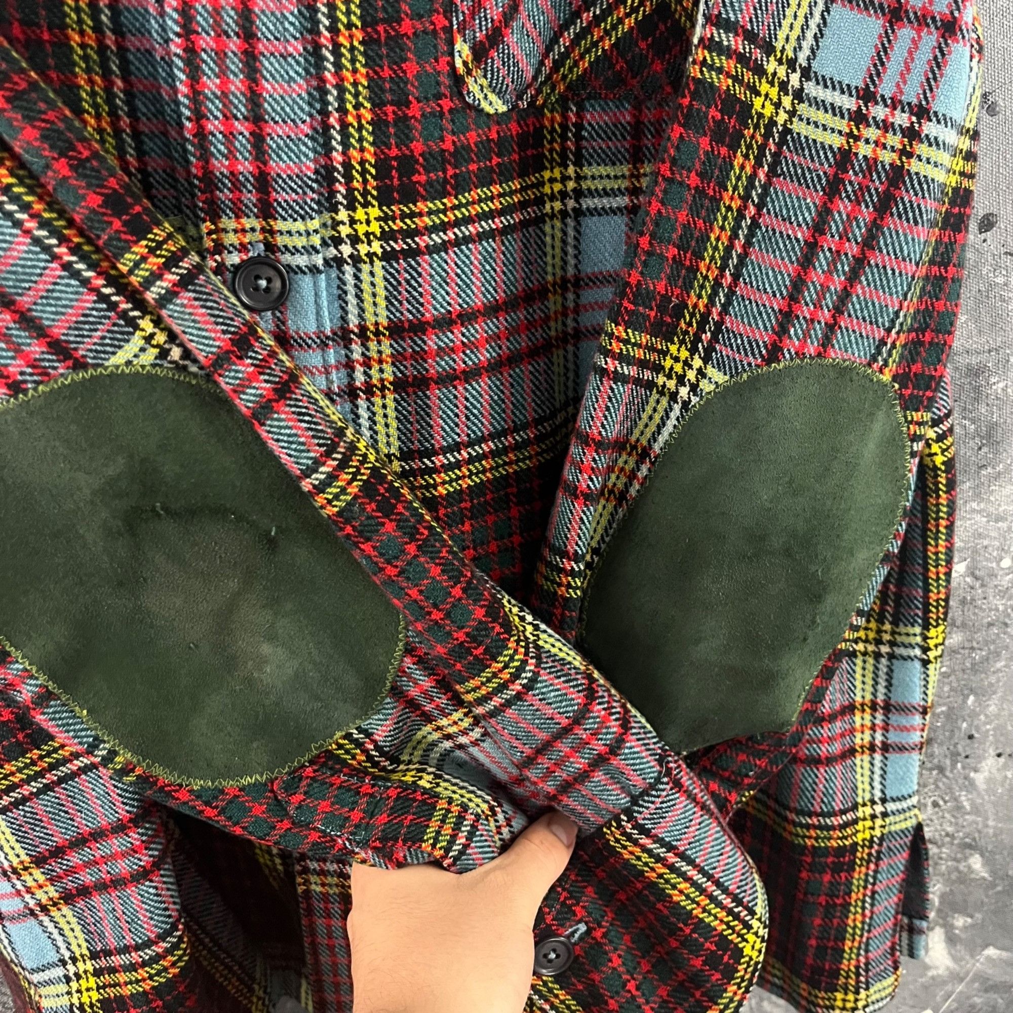 Vintage Vintage 60’s Military Scottish shirt Size US XL / EU 56 / 4 - 4 Thumbnail