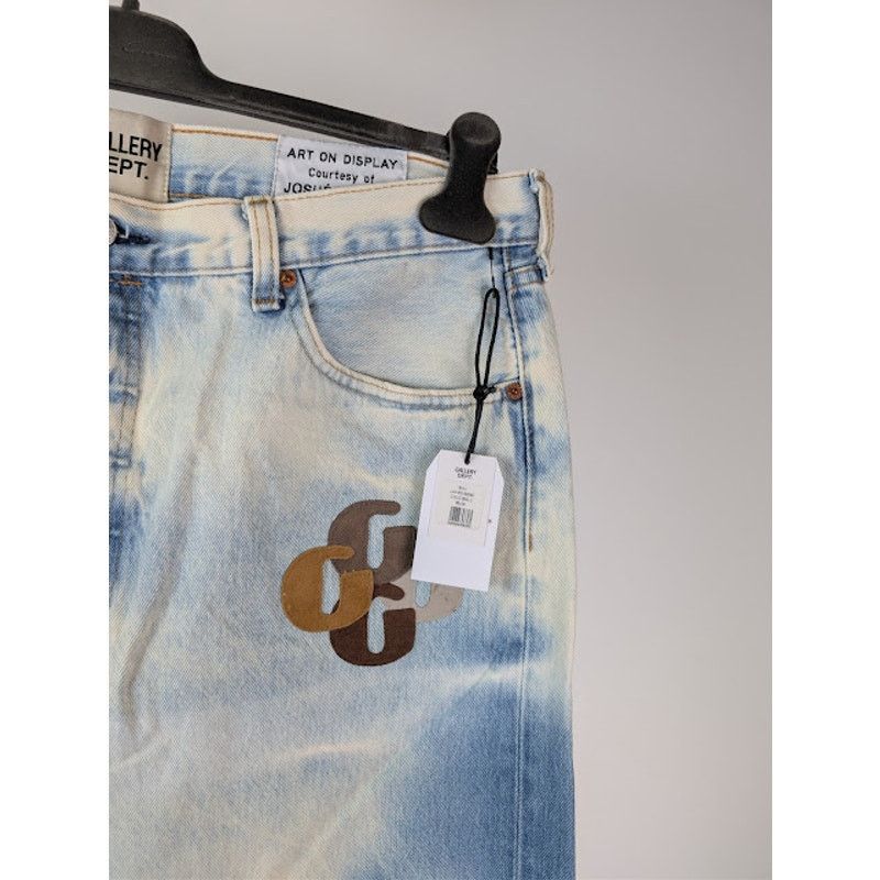 Gallery Dept. o1rshd1 Vintage Levi's Sunfaded G Patch Flare Jeans in Blue Size US 36 / EU 52 - 8 Thumbnail