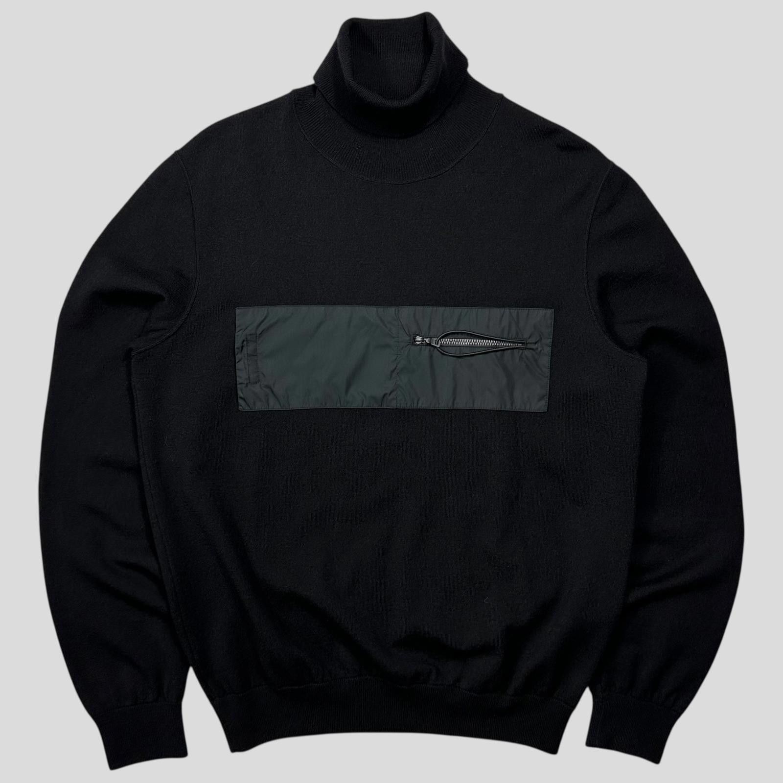 Prada Prada Sport AW00 Nylon Pocket Panelled Tech Knit - IT50 (M) Size US M / EU 48-50 / 2 - 1 Thumbnail