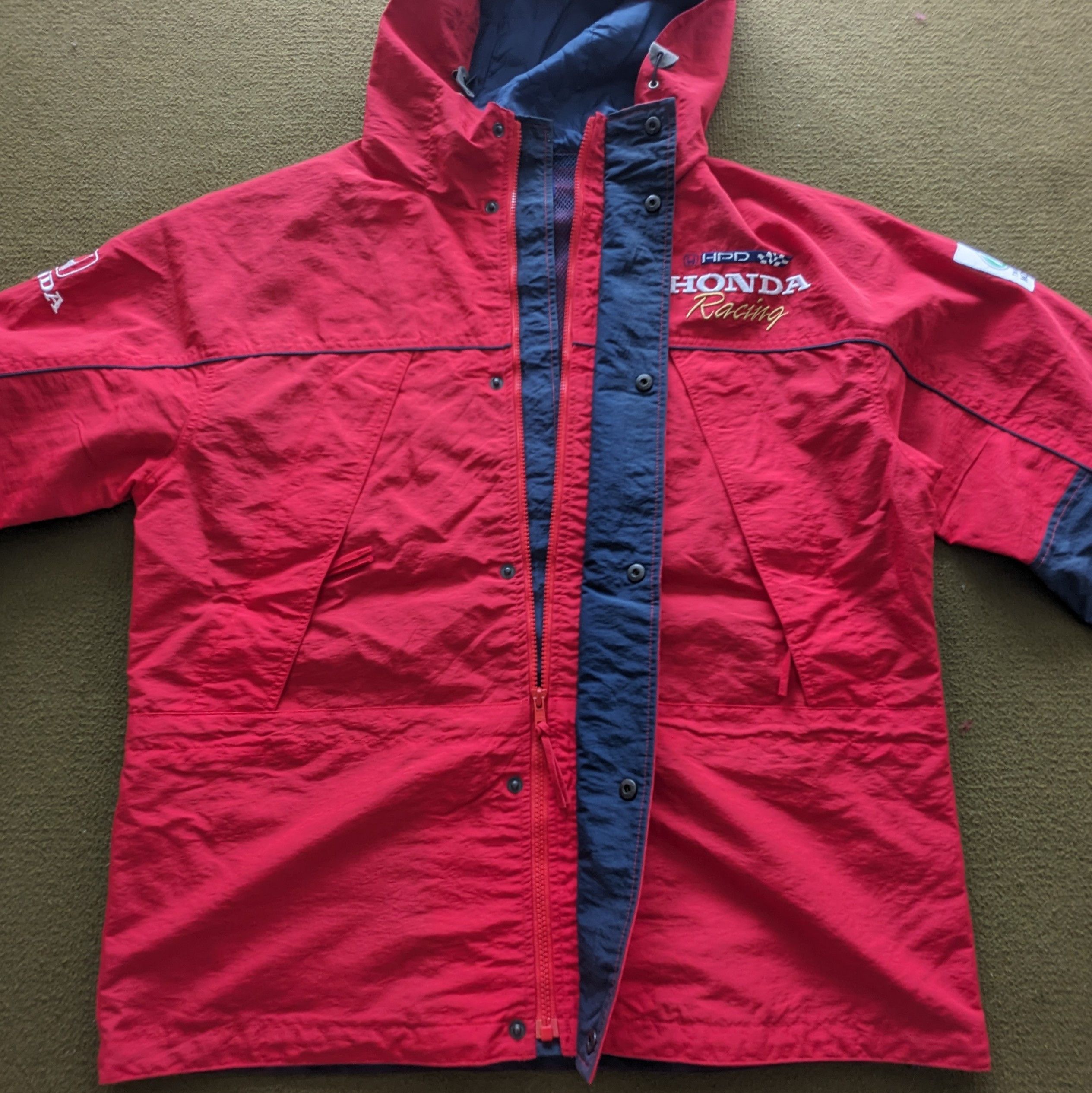 Vintage Vintage C.A.R.T HONDA Motorsports Racing Jacket Size US L / EU 52-54 / 3 - 7 Thumbnail