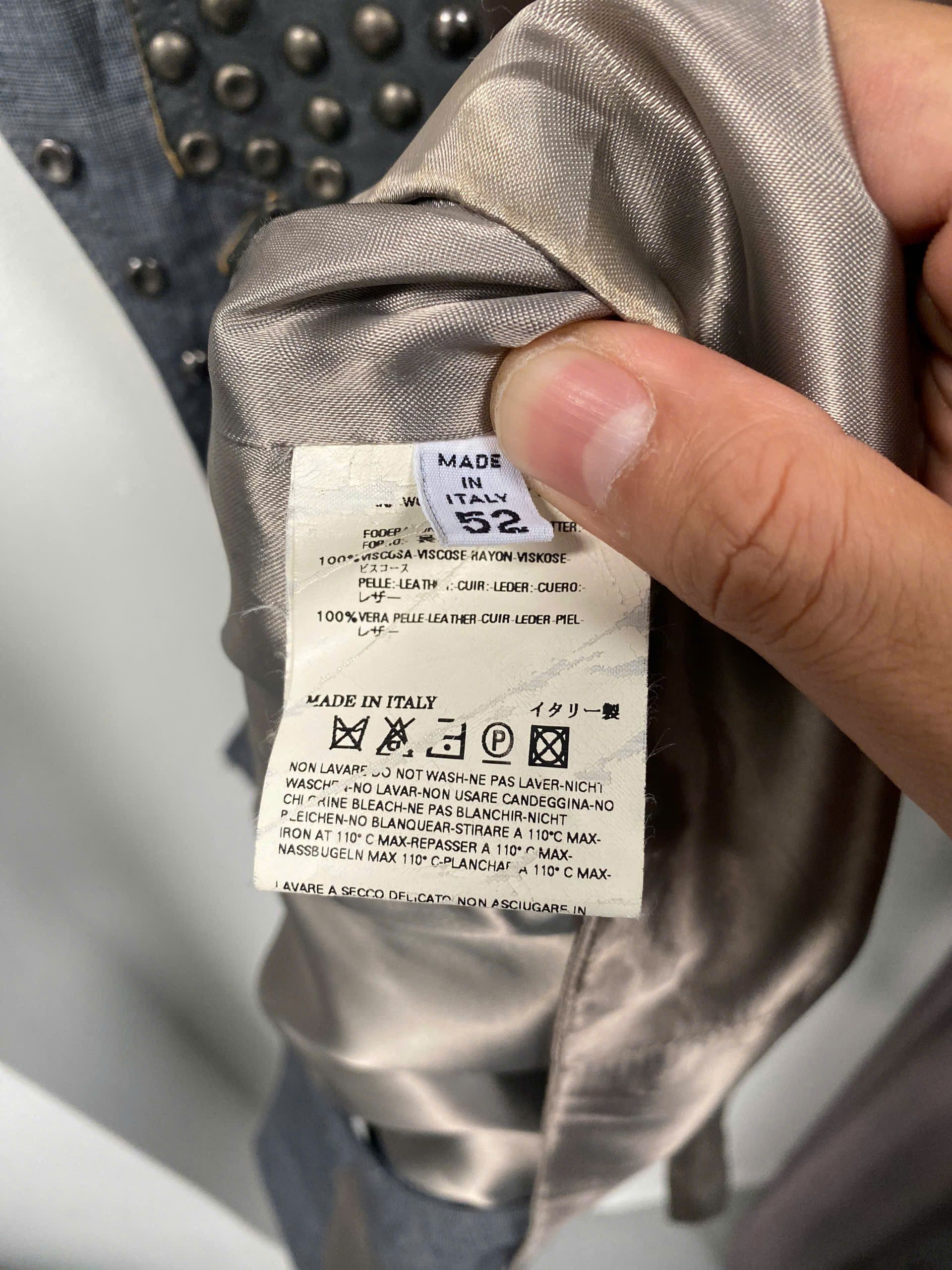 Maison Margiela SS07 MAISON MARGIELA STUDDED VEST Size US M / EU 48-50 / 2 - 5 Thumbnail