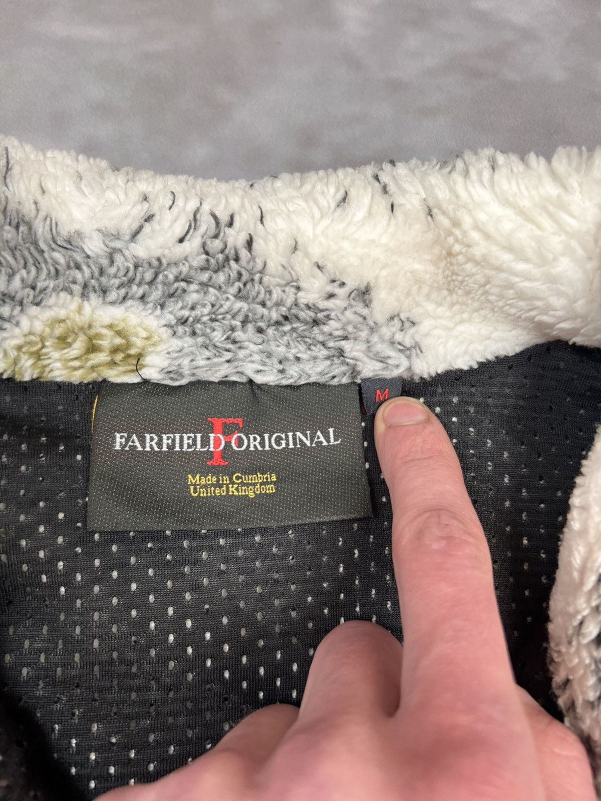 Other Vintage Farfield Fleece UK Jacket Landscape Print Size M Size US M / EU 48-50 / 2 - 10 Thumbnail
