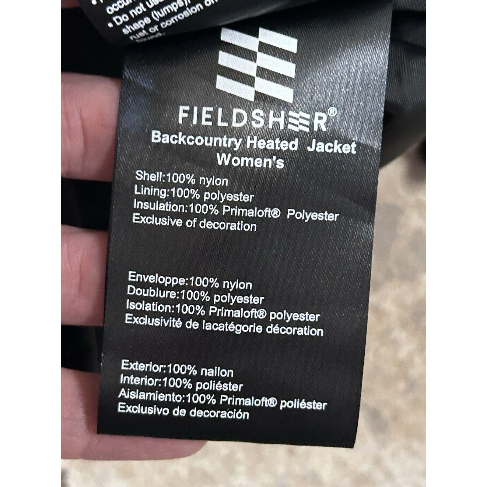 Other New Mobile Warming Backcountry 7.4V Wmn Jacket Black Small Size S / US 4 / IT 40 - 7 Thumbnail