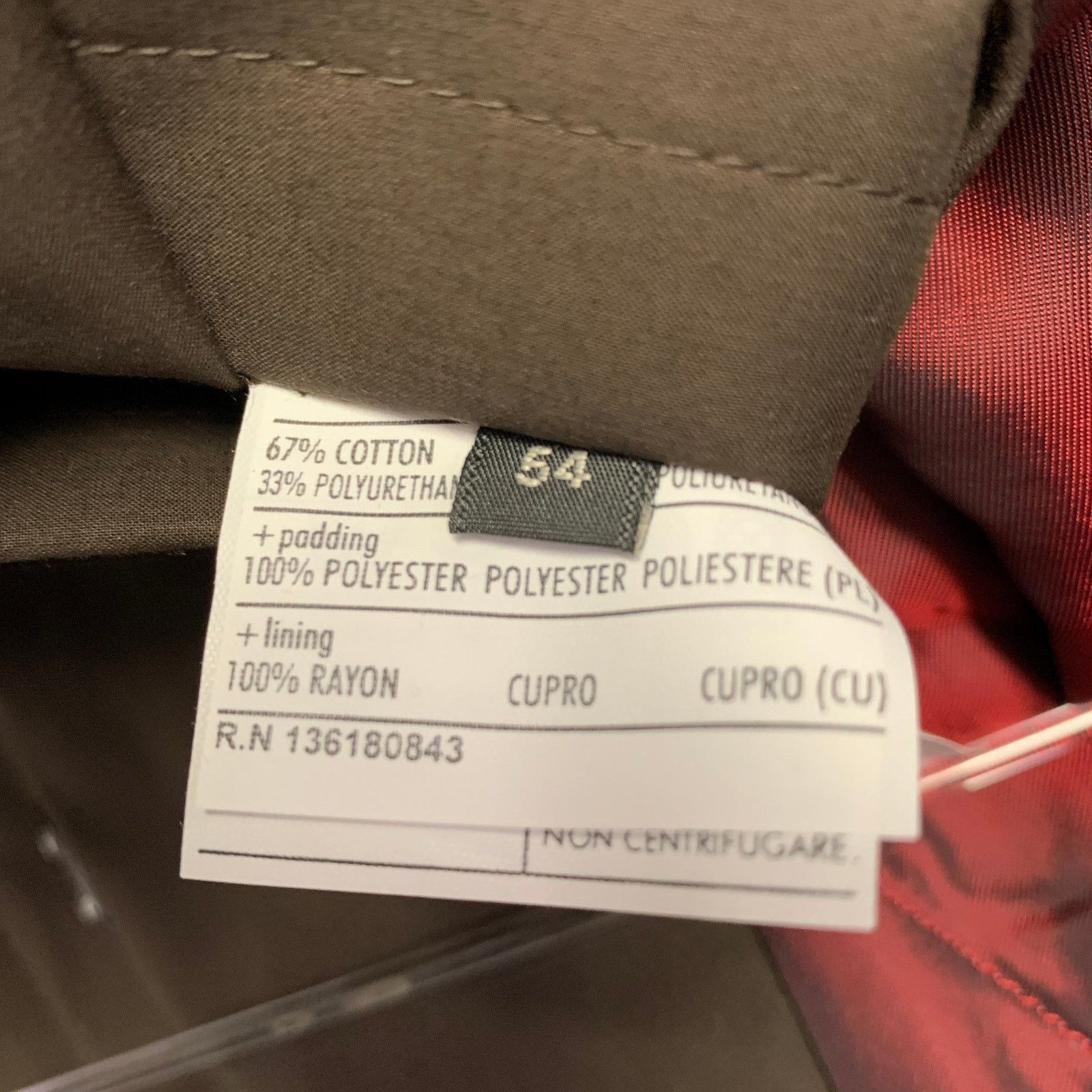 Salvatore Ferragamo Size 44 Brown Cotton Blend Turn Lock Coat Size US L / EU 52-54 / 3 - 10 Thumbnail
