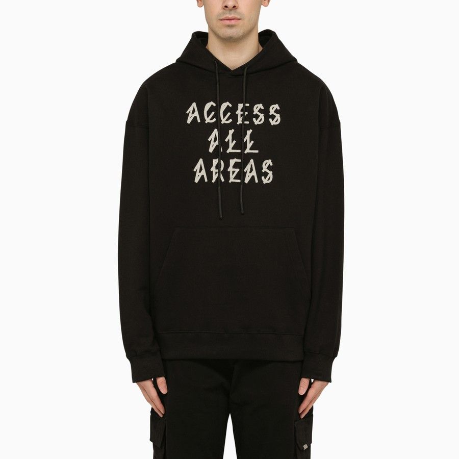 image of 44 Label Group O1D2Blof0124 Hoodie In Black, Men's (Size Small)