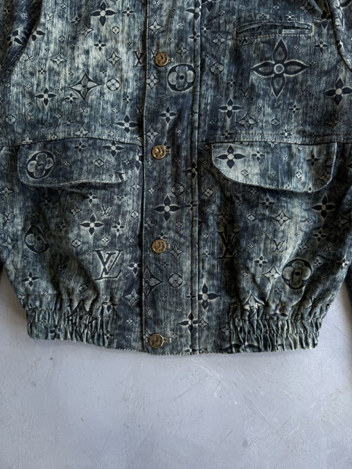 Louis Vuitton Louis Vuitton - Blue Star Monogram Denim Jacket Size US S / EU 44-46 / 1 - 6 Thumbnail