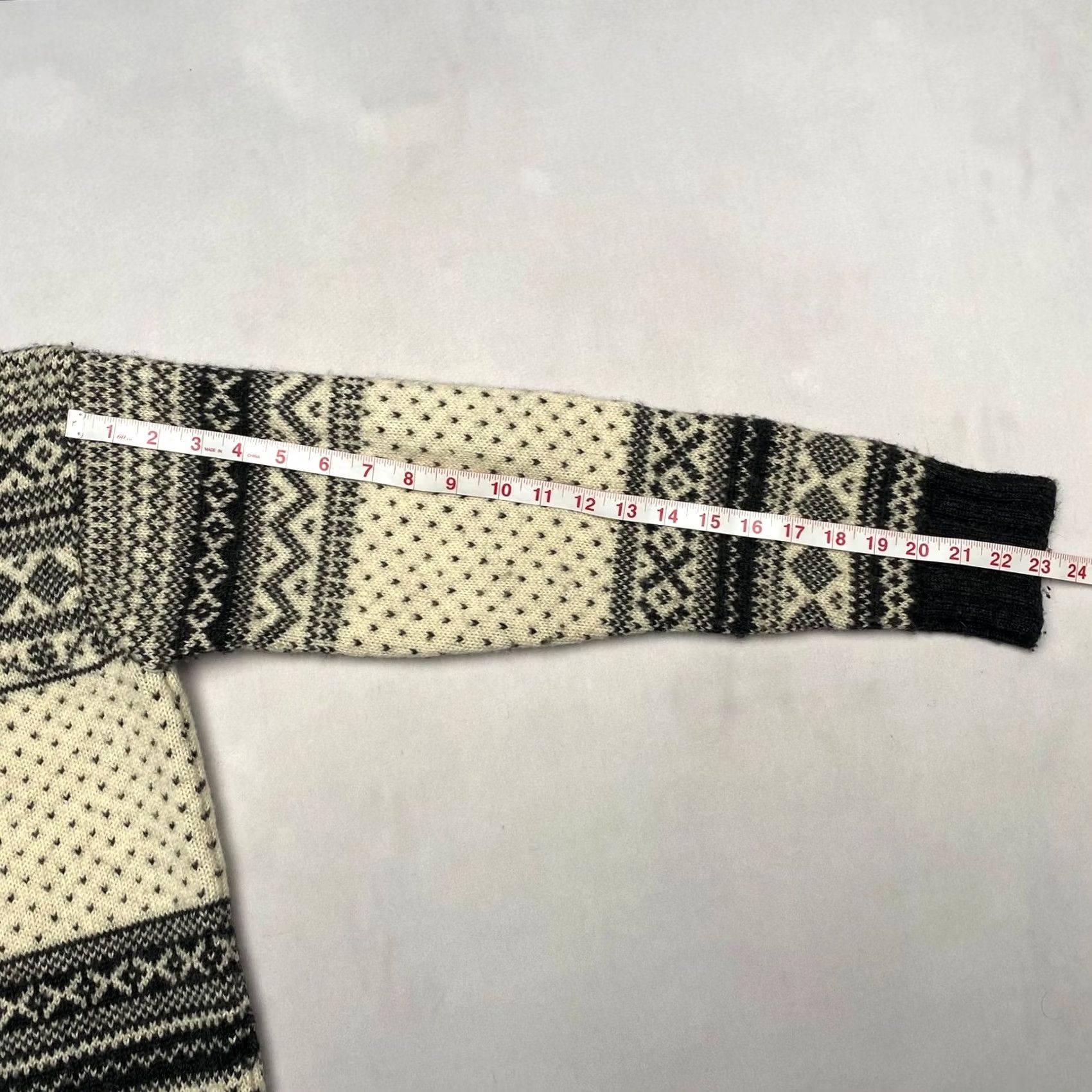 J.Crew VINTAGE J.Crew Oarsmen Nordic Wool Sweater Pullover Large Fair Isle Size US L / EU 52-54 / 3 - 7 Thumbnail