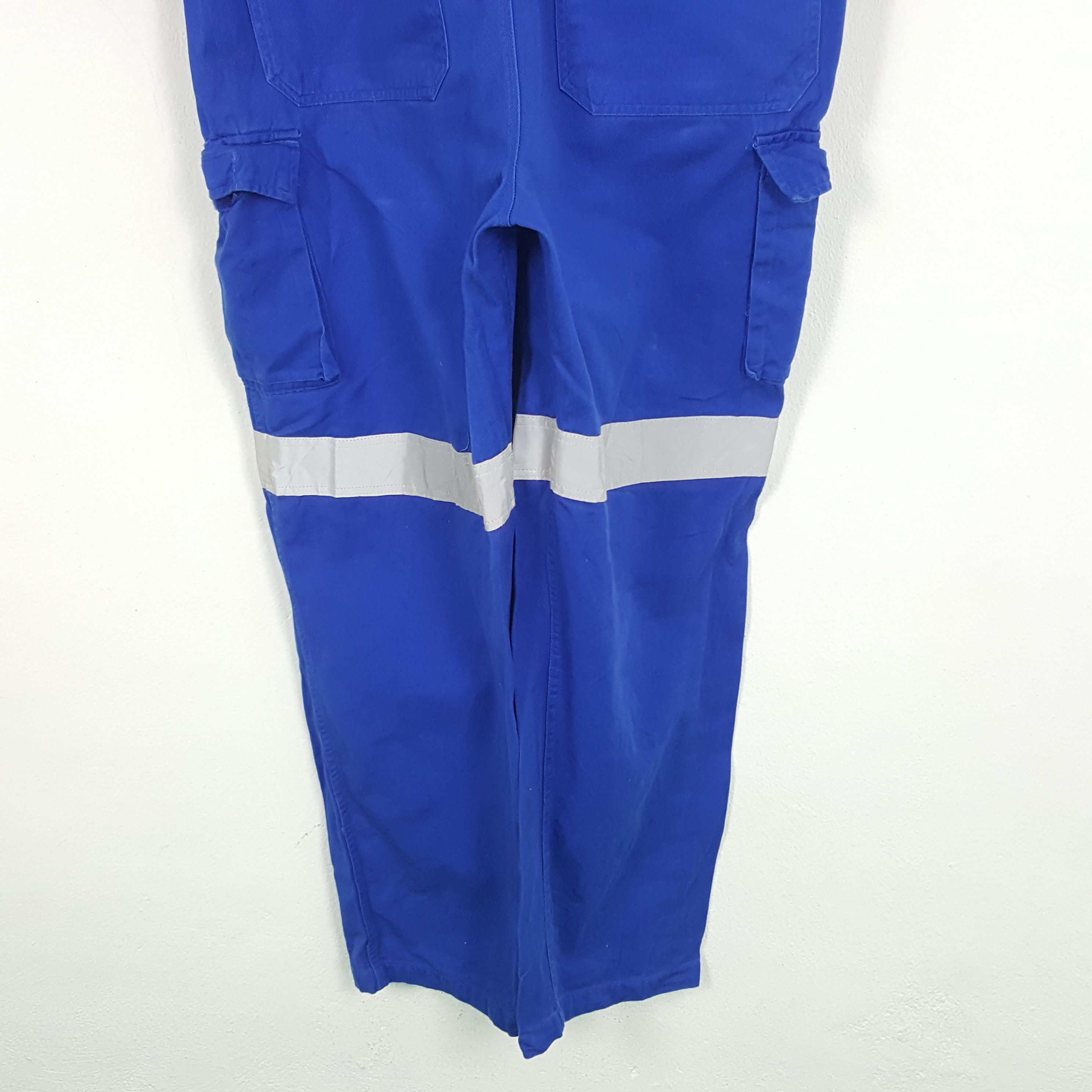 Japanese Brand × Vintage Vintage Nippon Salvage Coverall Jumpsuit Jacket Size US L / EU 52-54 / 3 - 4 Thumbnail