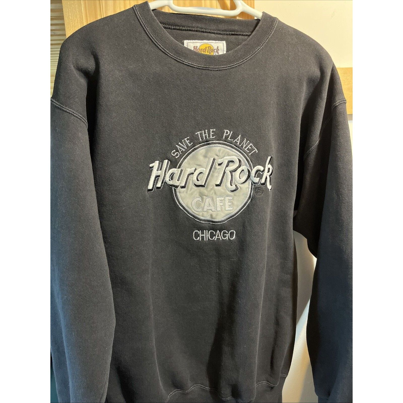 Hard Rock Cafe Hard Rock Cafe Chicago VTG Sweatshirt Crewneck Men M Black Size US M / EU 48-50 / 2 - 3 Thumbnail