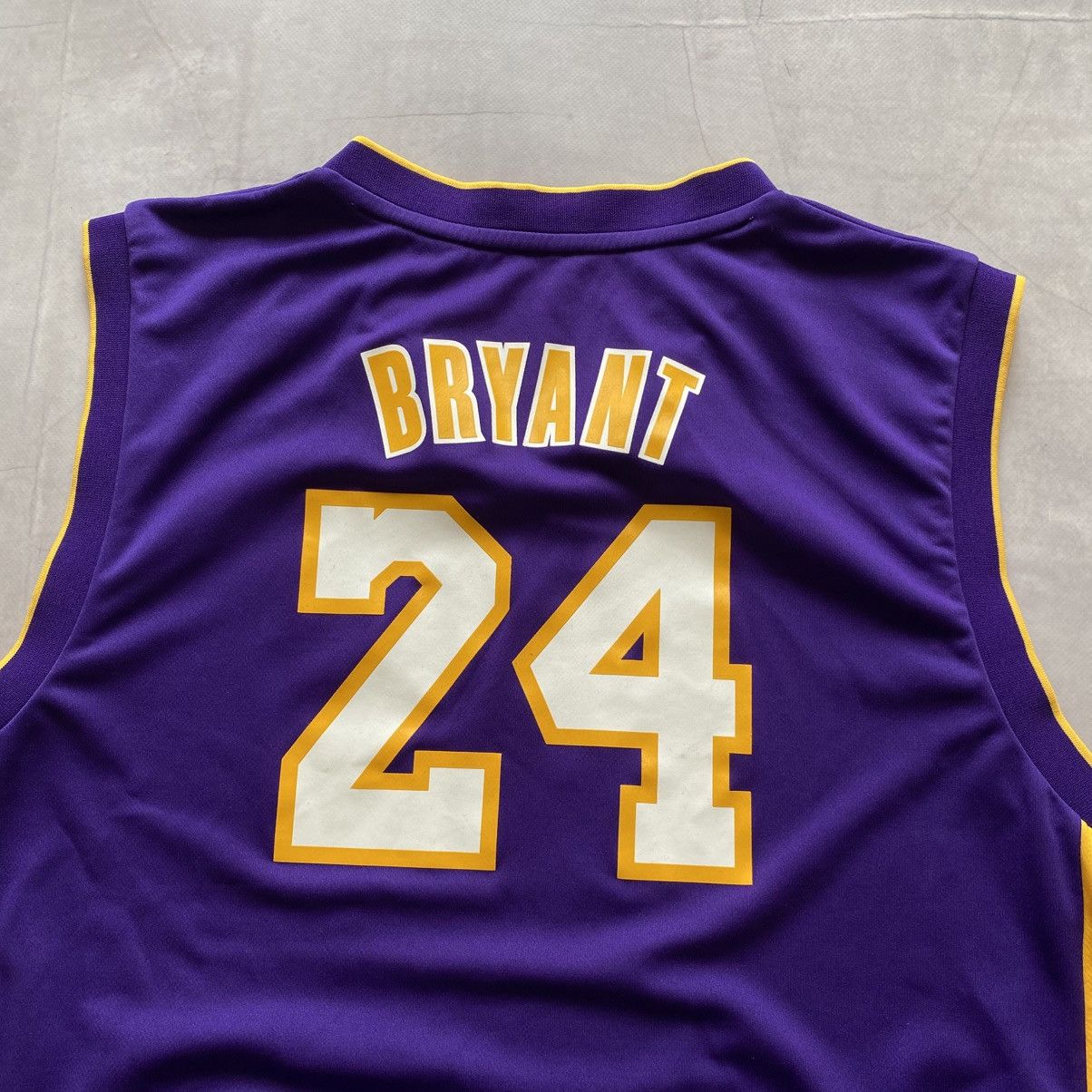Adidas × NBA × Vintage Adidas NBA Los Angeles Lakers #24 Bryant Jersey Size L Size US L / EU 52-54 / 3 - 4 Thumbnail