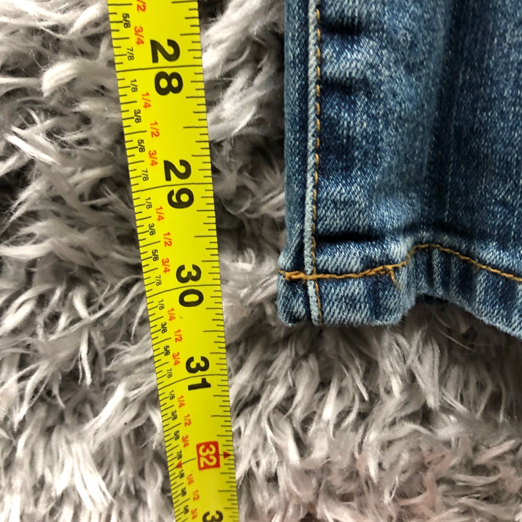 Denime Axcess Jeans Size 12 Womens Mid Rise Bootcut Dark Wash Blue Denim Size 34" / US 12 / IT 48 - 3 Thumbnail