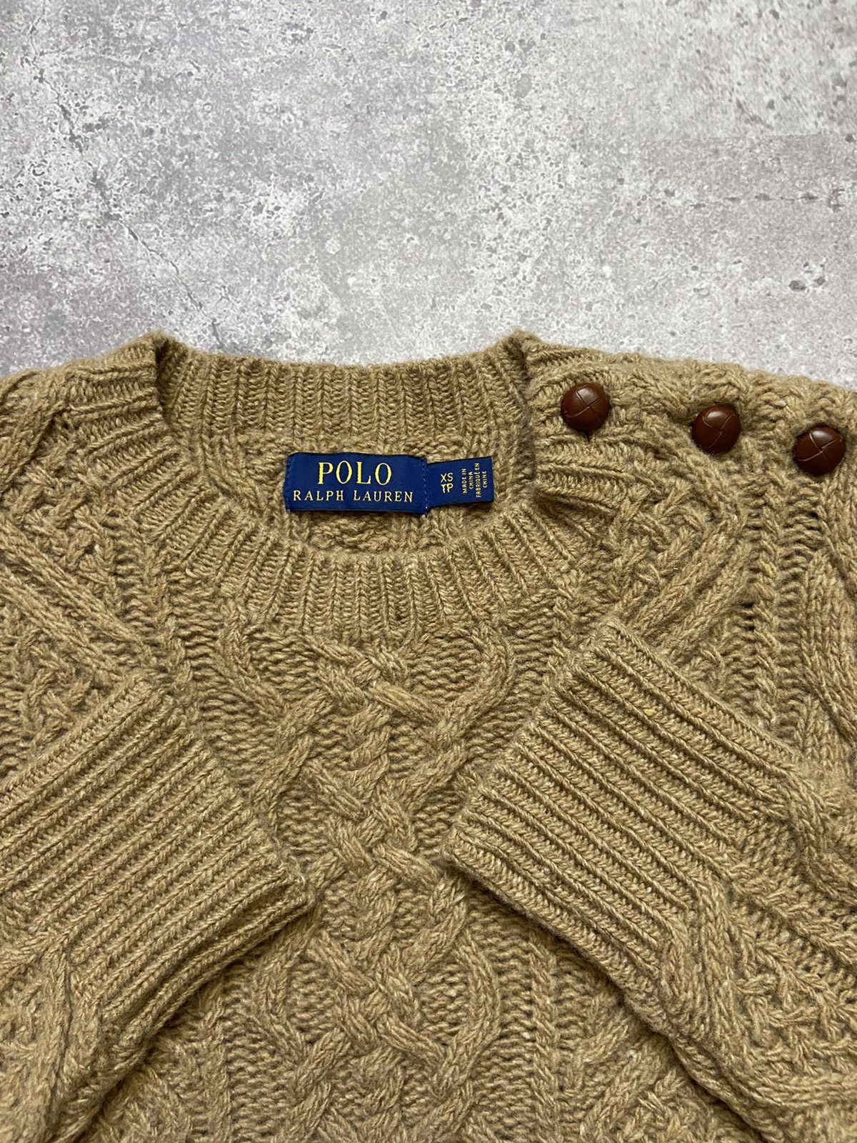 Polo Ralph Lauren Polo Ralph Lauren Knitted 100% Merino Wool Sweater Size US XS / EU 42 / 0 - 2 Thumbnail