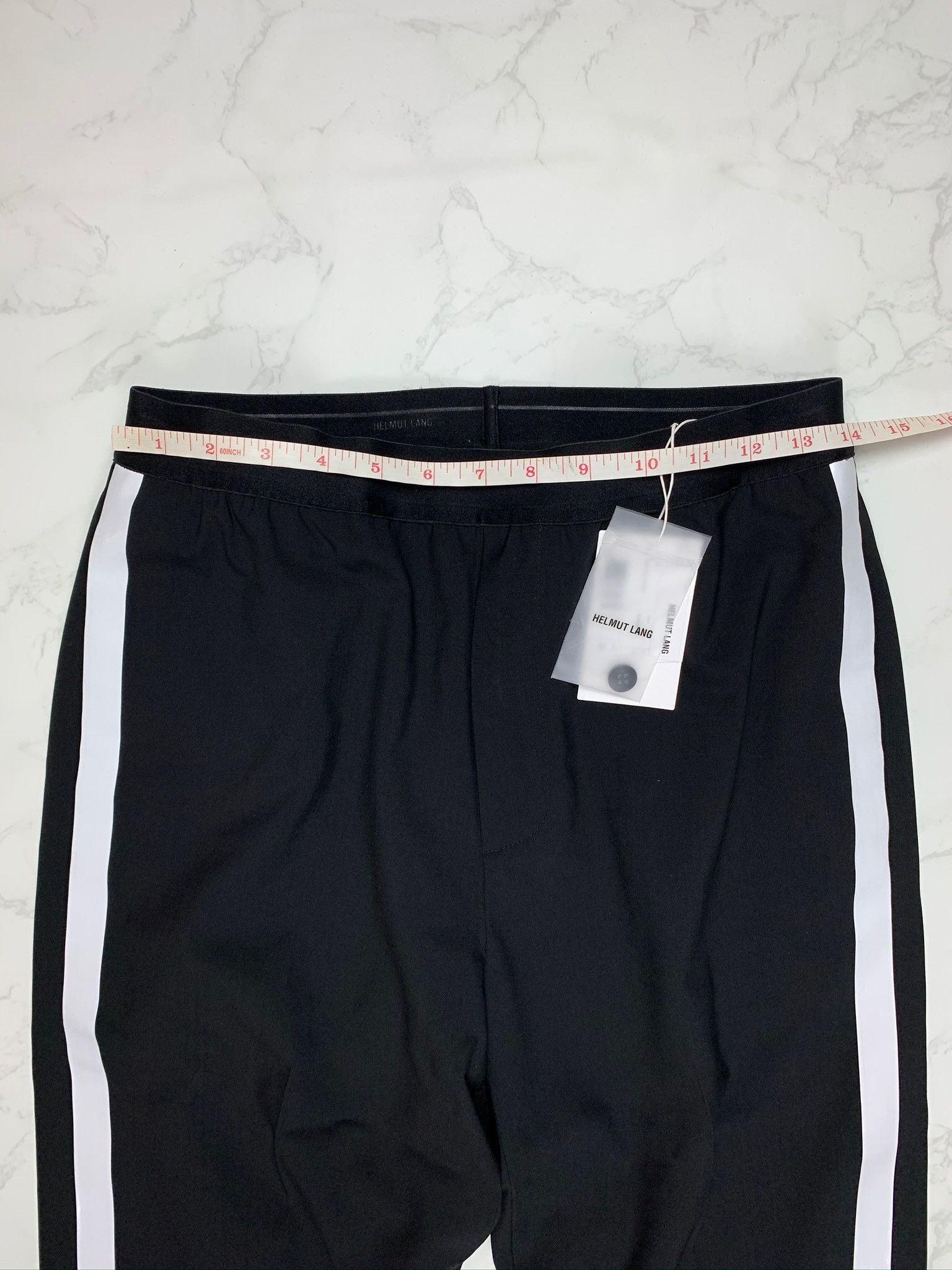 Helmut Lang 🔥65% OFF🔥 [SALE] Helmut Lang Band Pull On Black Pants Size US 30 / EU 46 - 5 Thumbnail