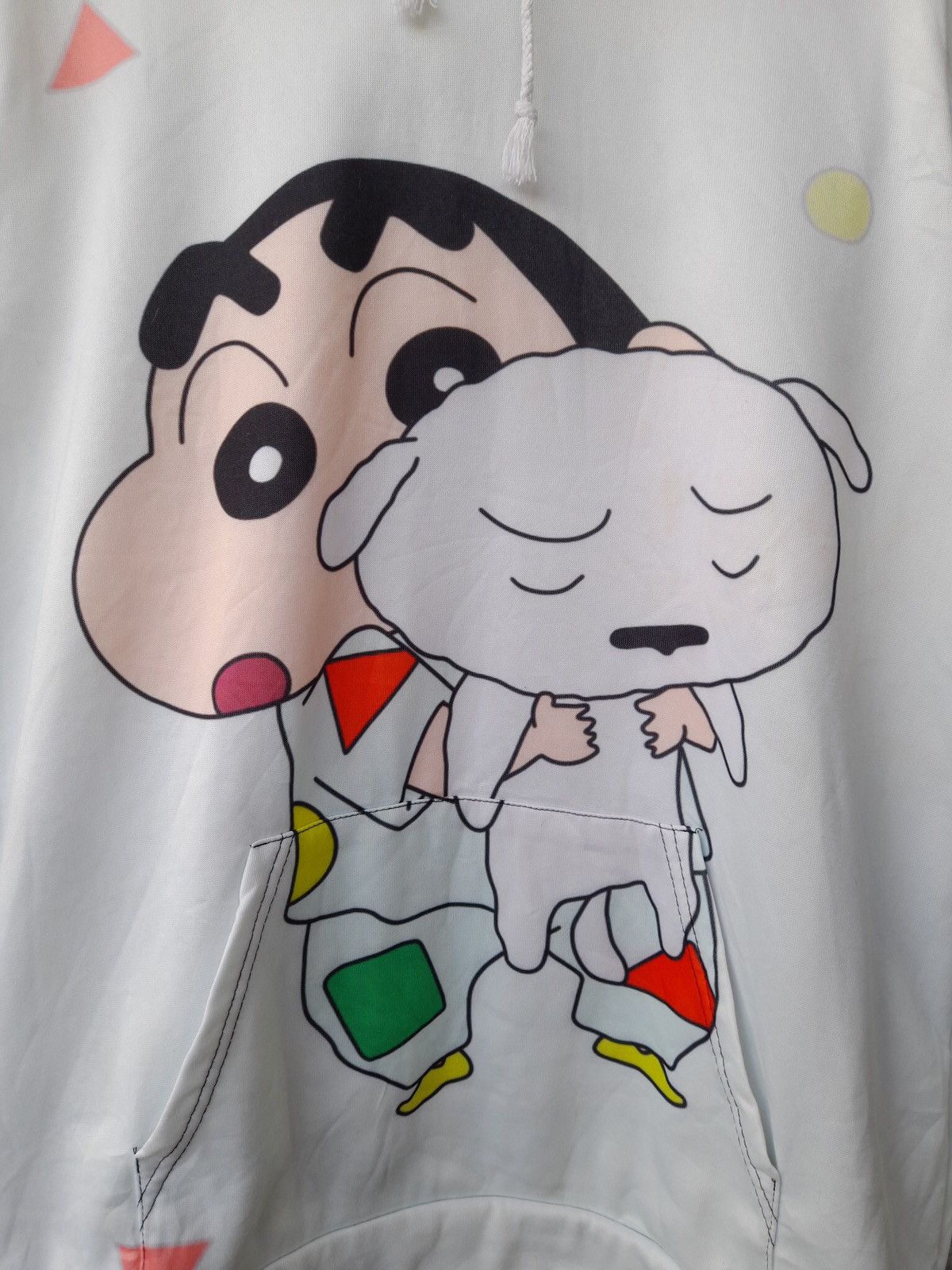 Japanese Brand Crayon Shinchan & Shiro Hoodie Cute Anime Streetwear Japan Size US XXL / EU 58 / 5 - 7 Thumbnail