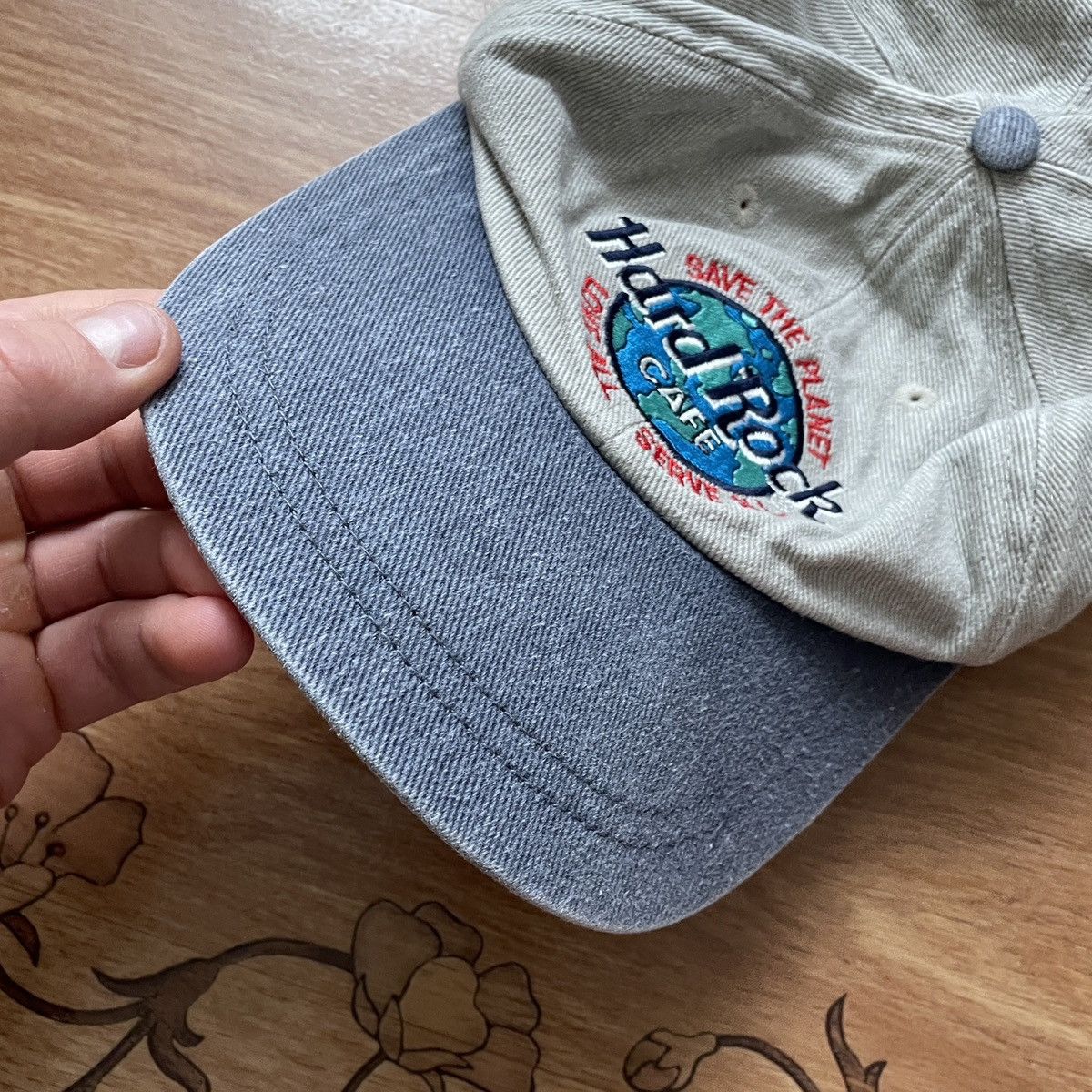 Hard Rock Cafe × Vintage Vintage Hard Rock Cafe Orlando Save The Planet Cap Size ONE SIZE - 16 Thumbnail