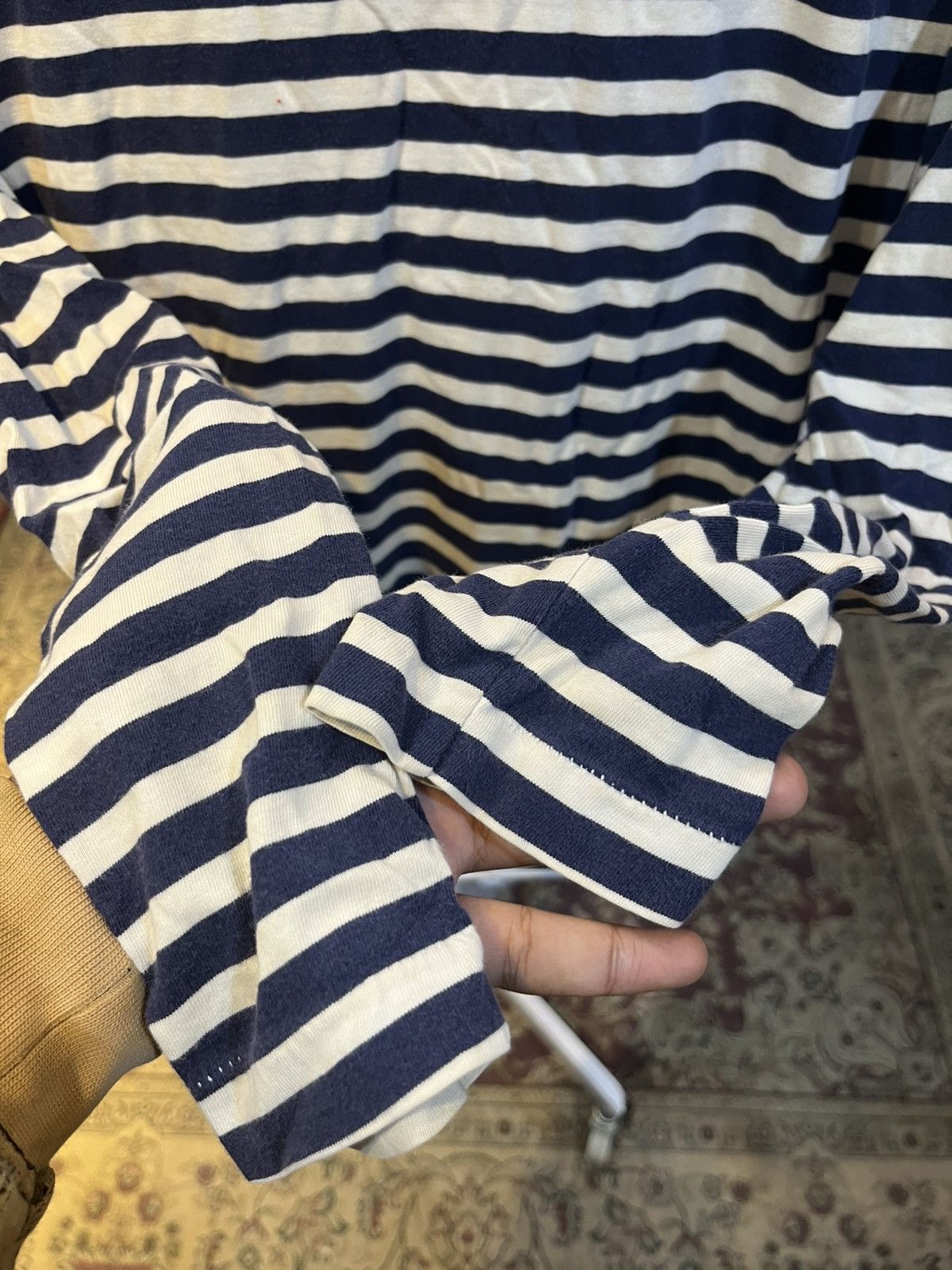 Comme des Garcons Homme Plus Comme des Garçons Play striped long-sleeved t-shirt Size US M / EU 48-50 / 2 - 3 Thumbnail