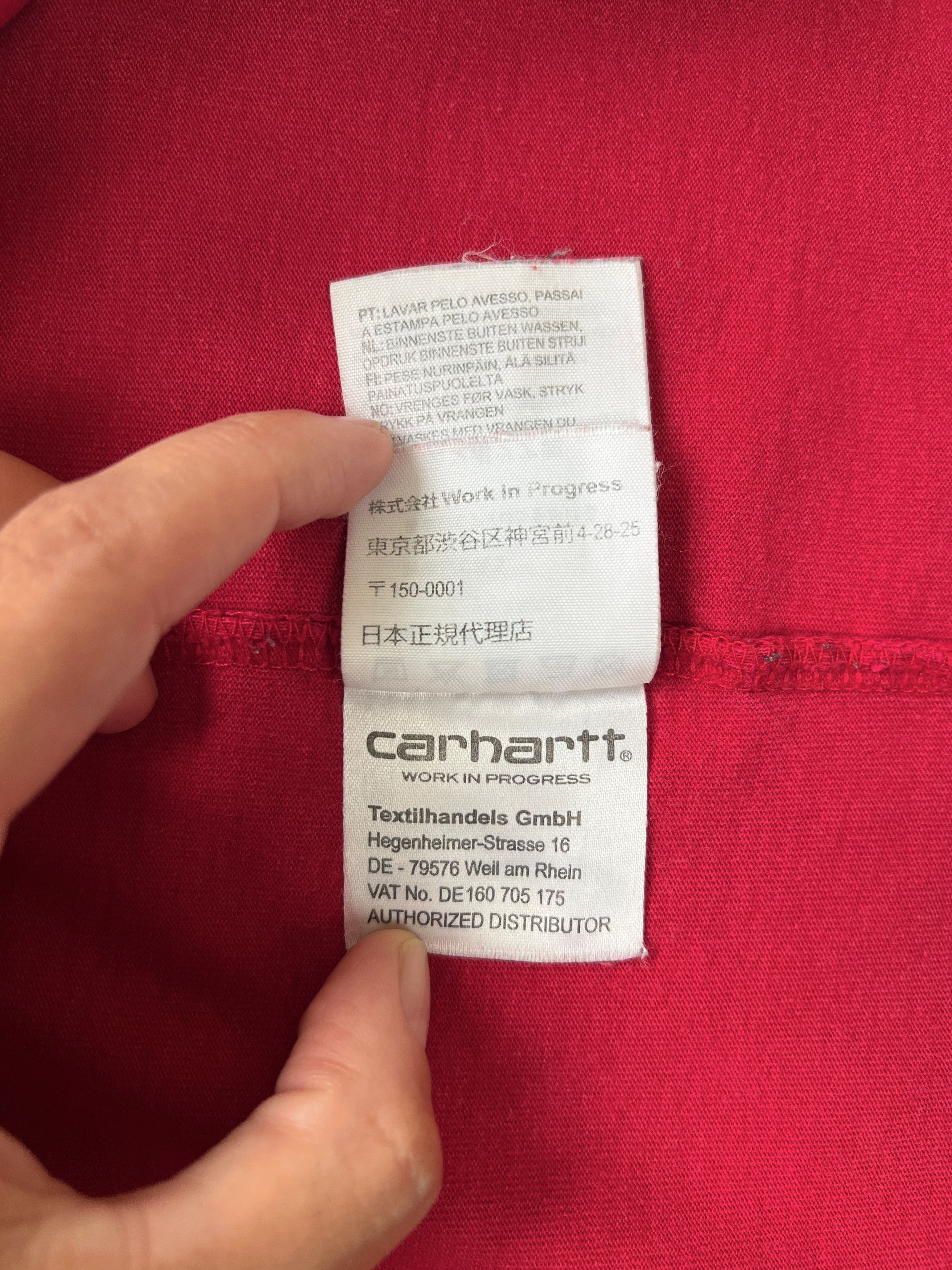 Carhartt Wip Carhartt WIP S/S Knowledge Big Logo T-Shirt Red XL Size US XL / EU 56 / 4 - 14 Thumbnail